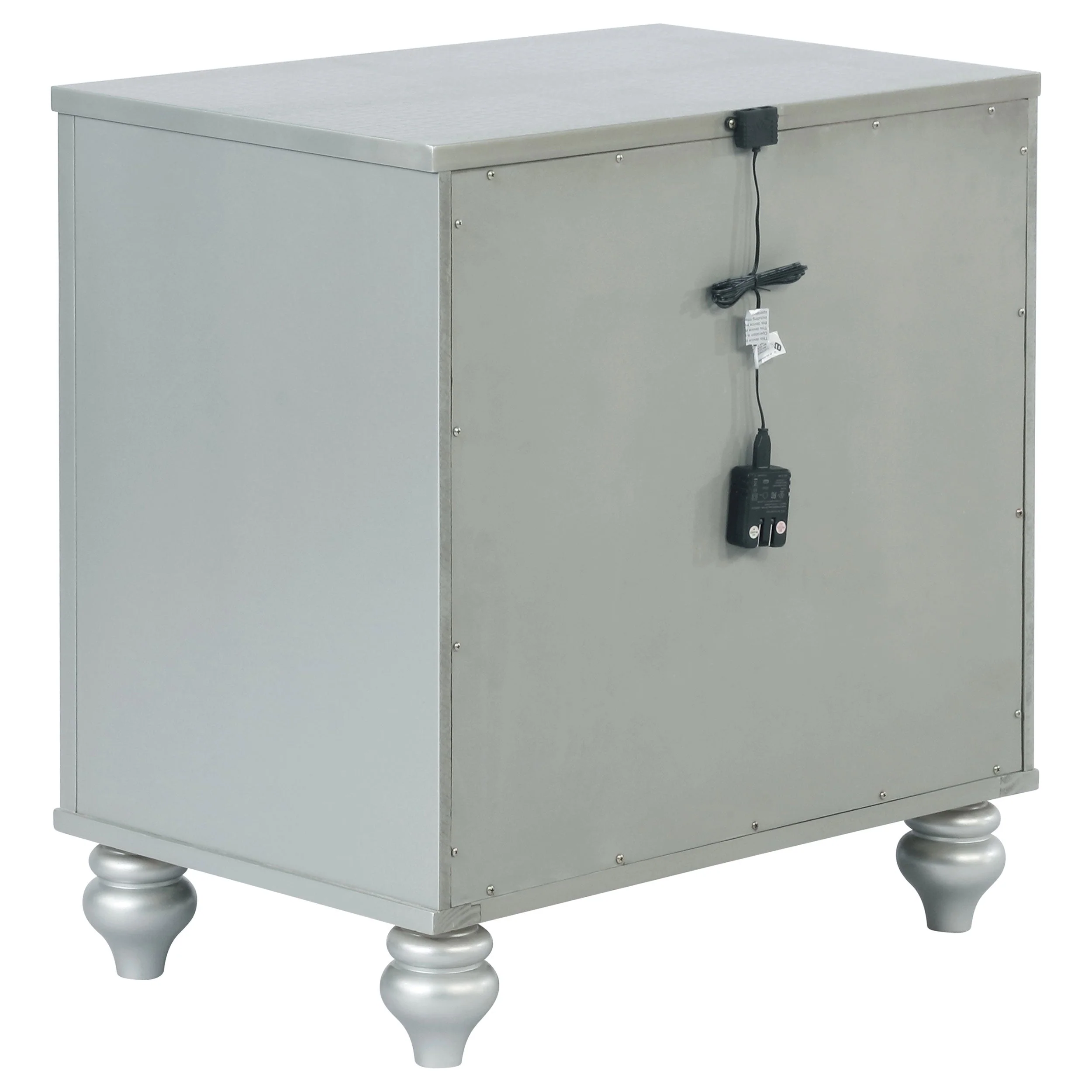 Gunnison Bedroom Set Silver Metallic - Image 37