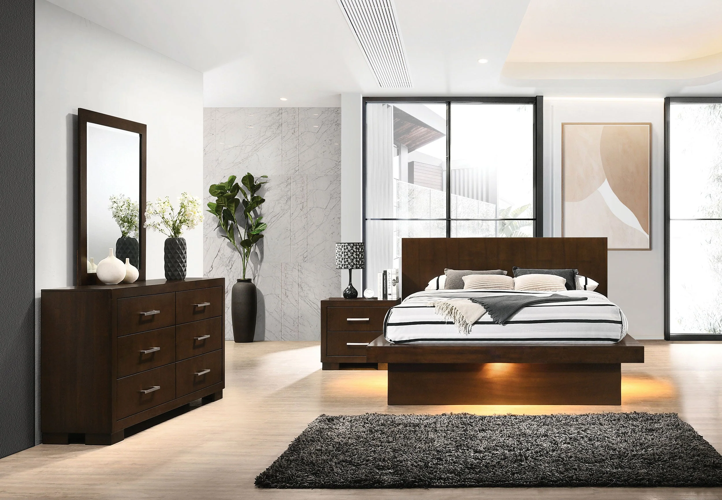 Jessica LED Bedroom Set - Image 13