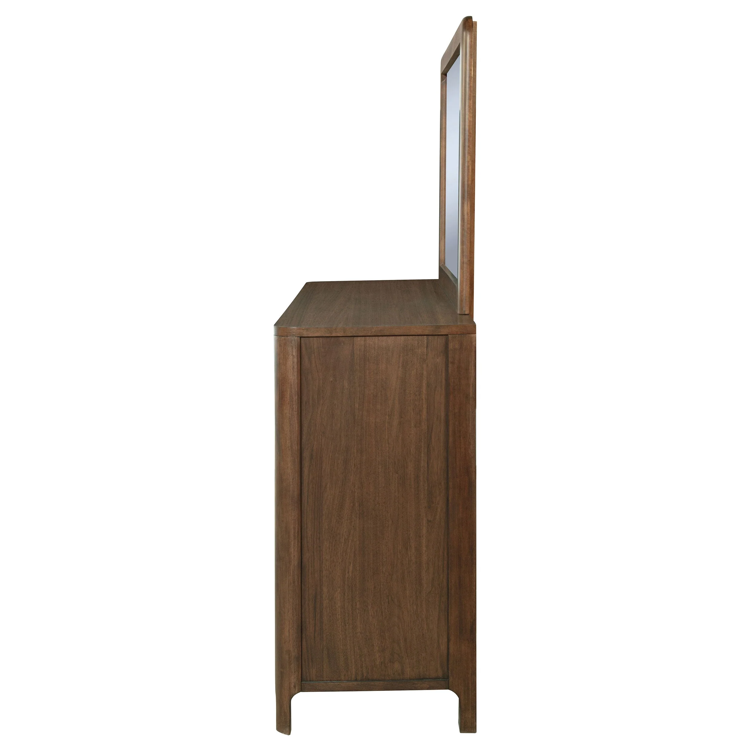 Maderia 8-drawer Dresser and Mirror Walnut - Image 6