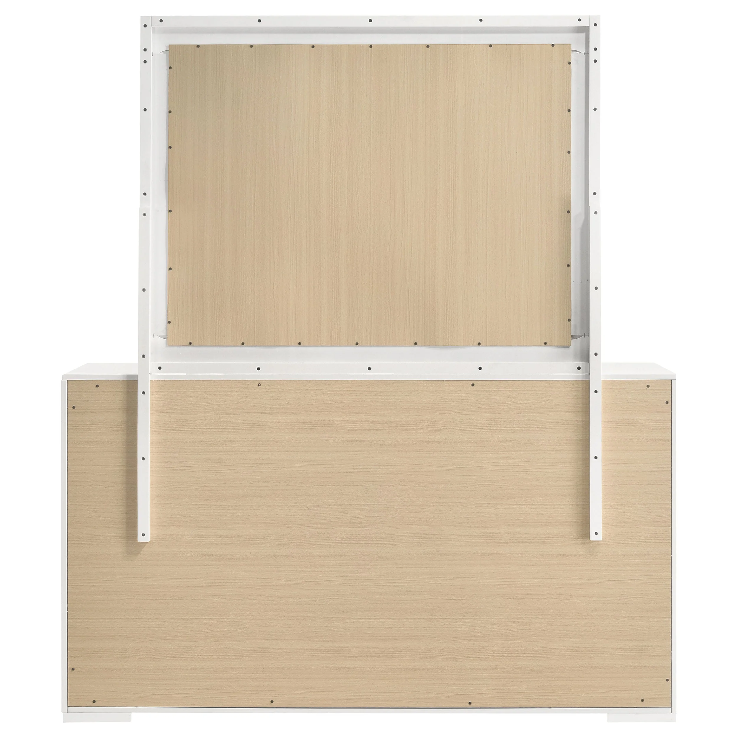 Ives 6-drawer Dresser and Mirror High Gloss - Image 15