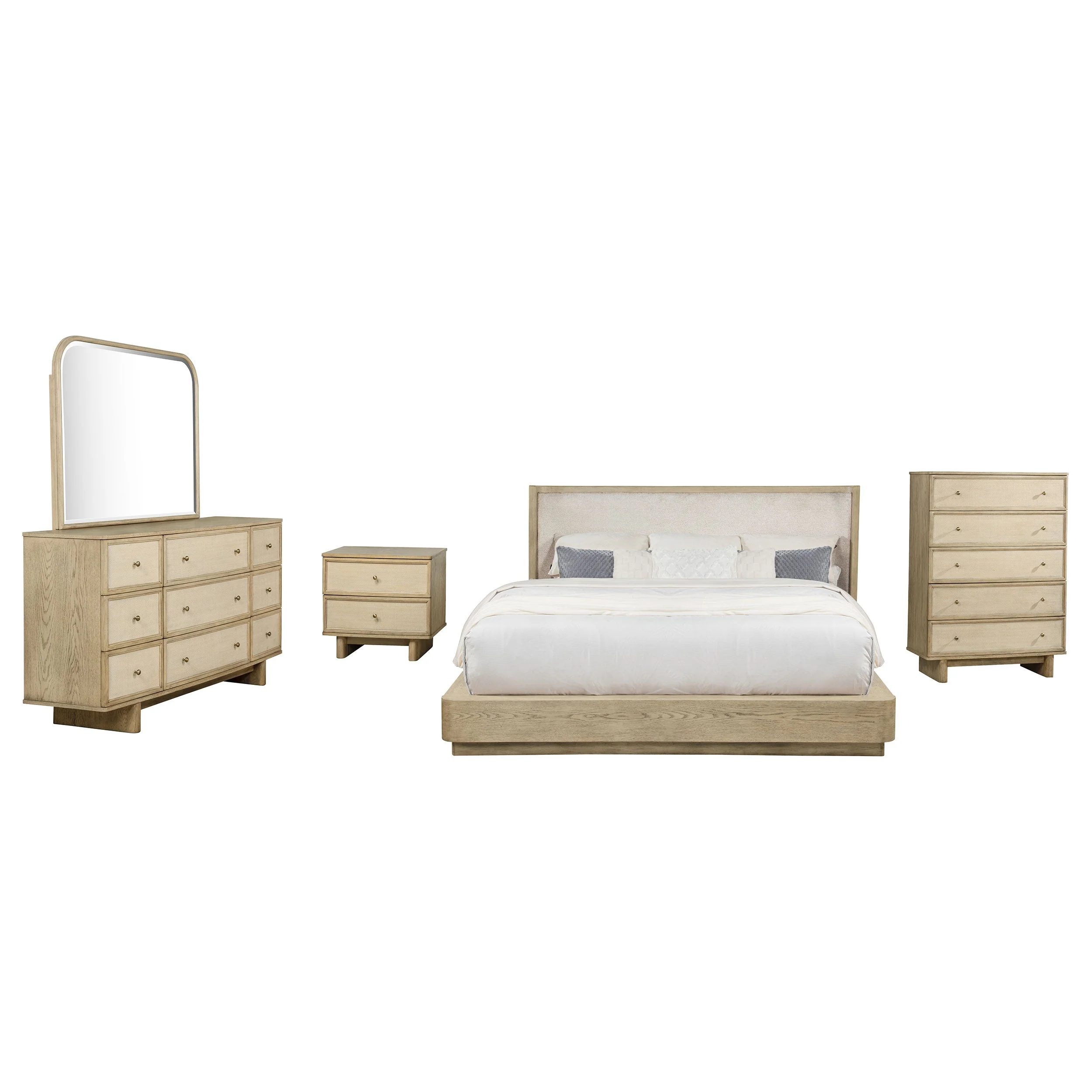 Kailani Bedroom Set Beige Oak - Image 16