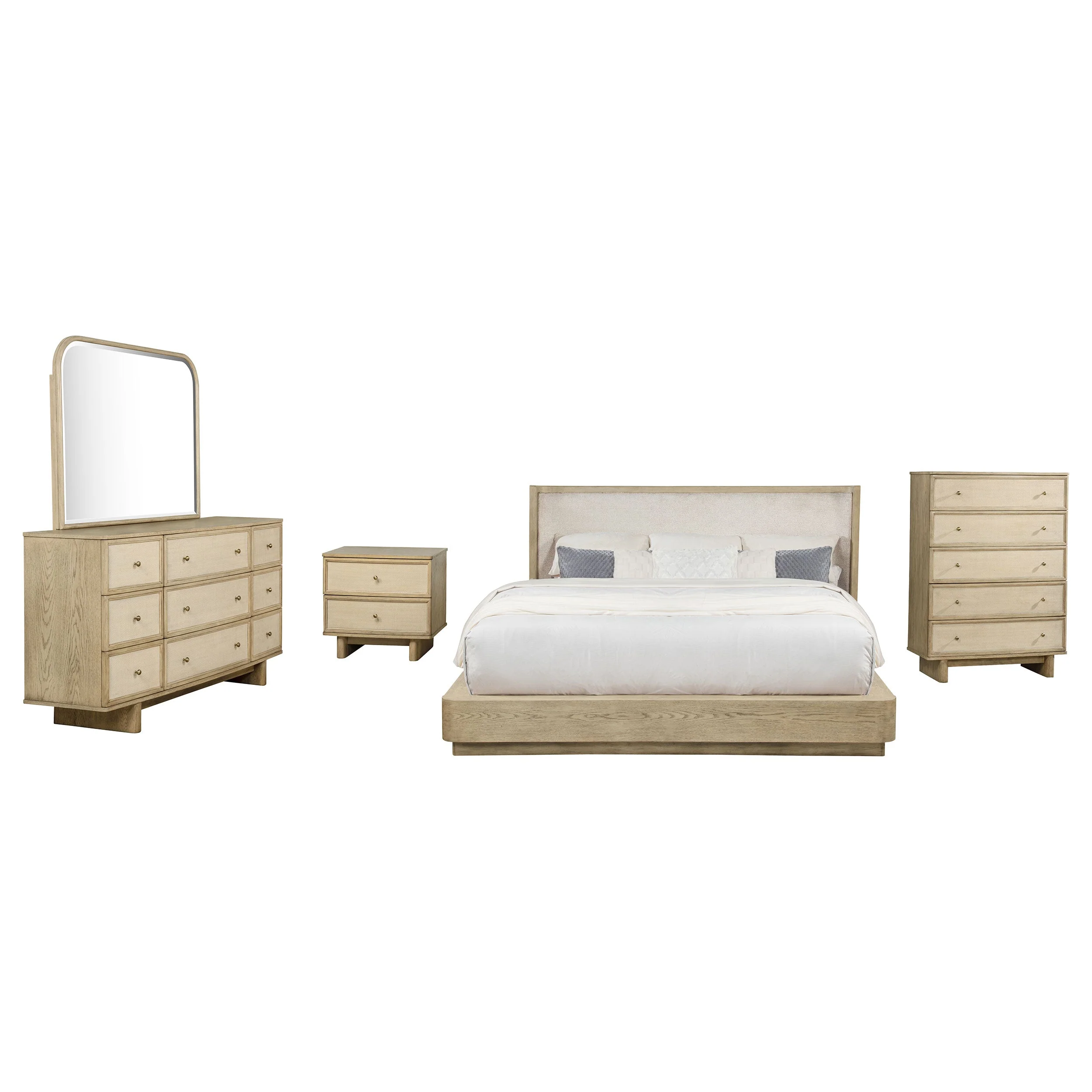 Kailani Bedroom Set Beige Oak - Image 18