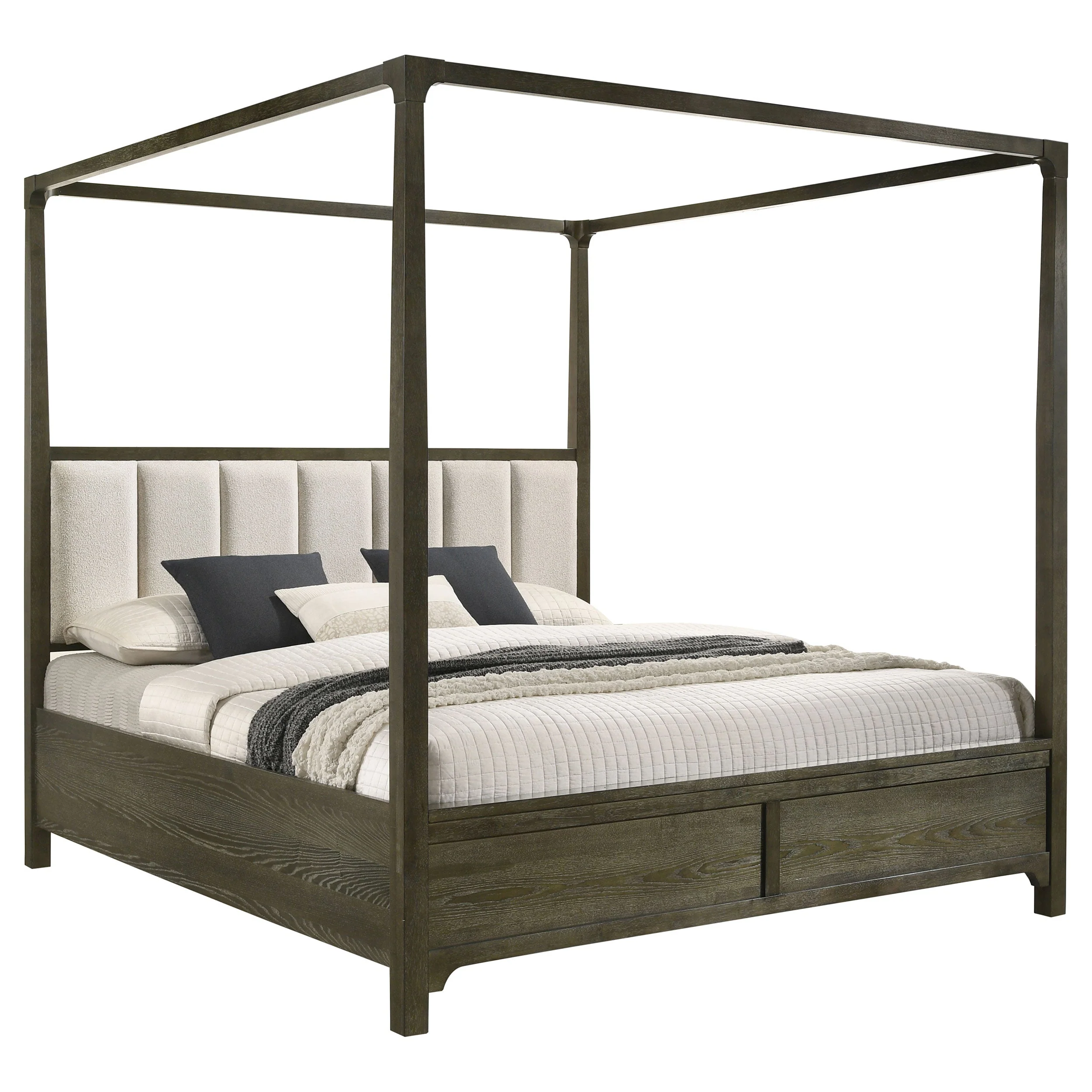 Gran Park Canopy Bed Dark Cocoa - Image 10
