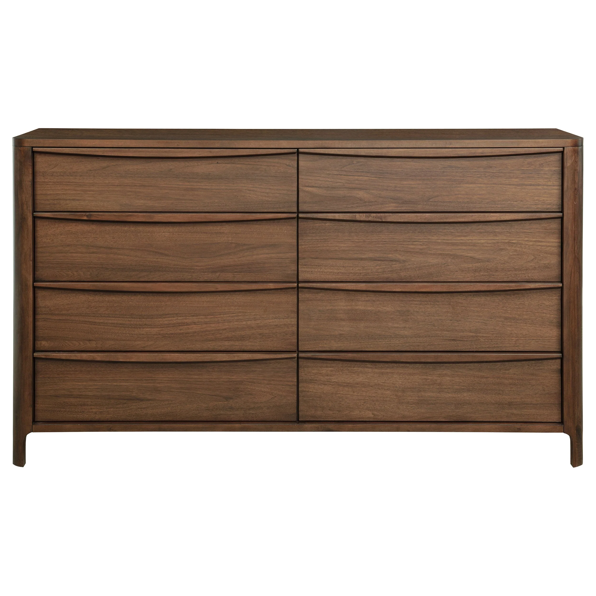 Maderia 8-drawer Dresser Cabinet Walnut - Image 4