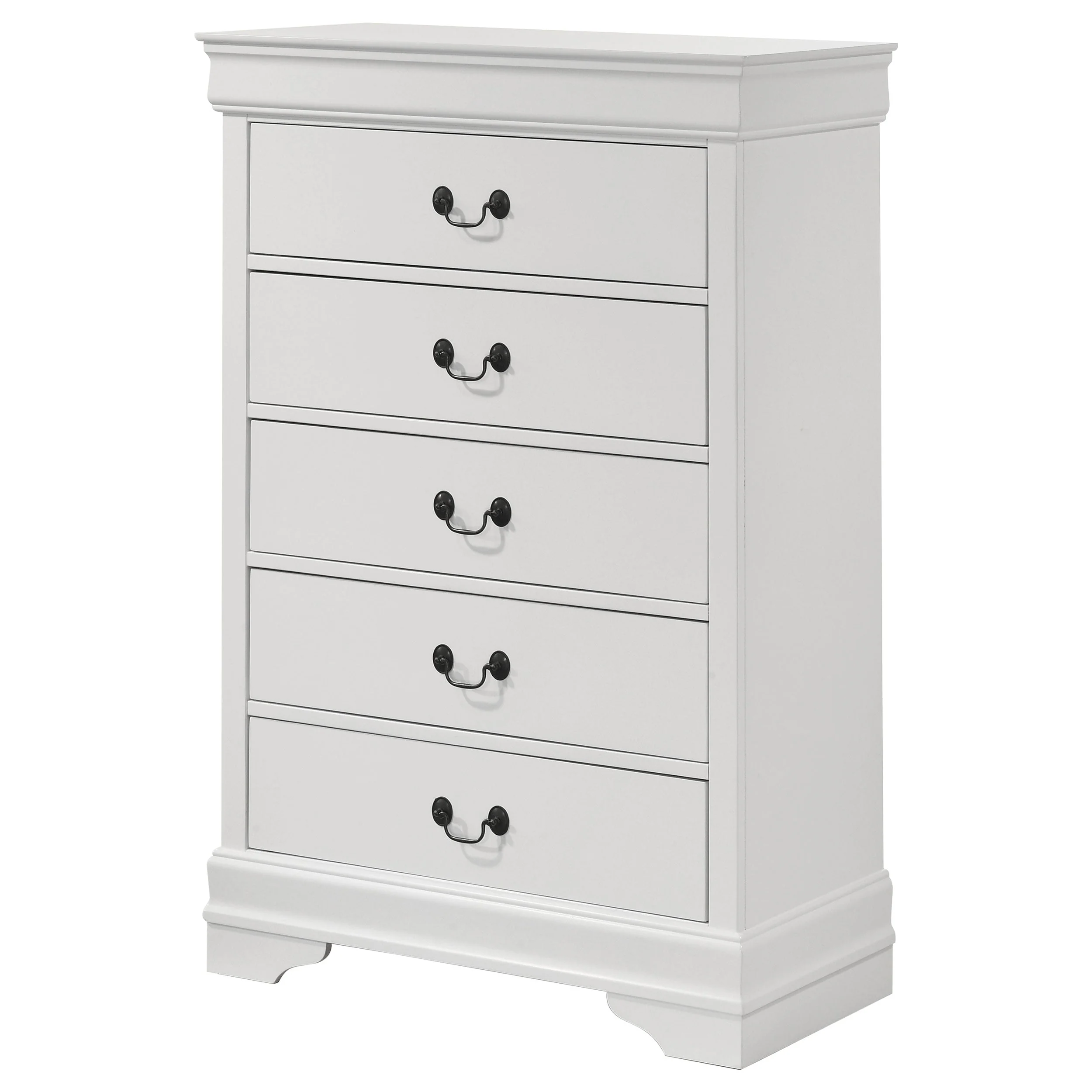 Louis Philippe 5-drawer Bedroom Chest - Image 10