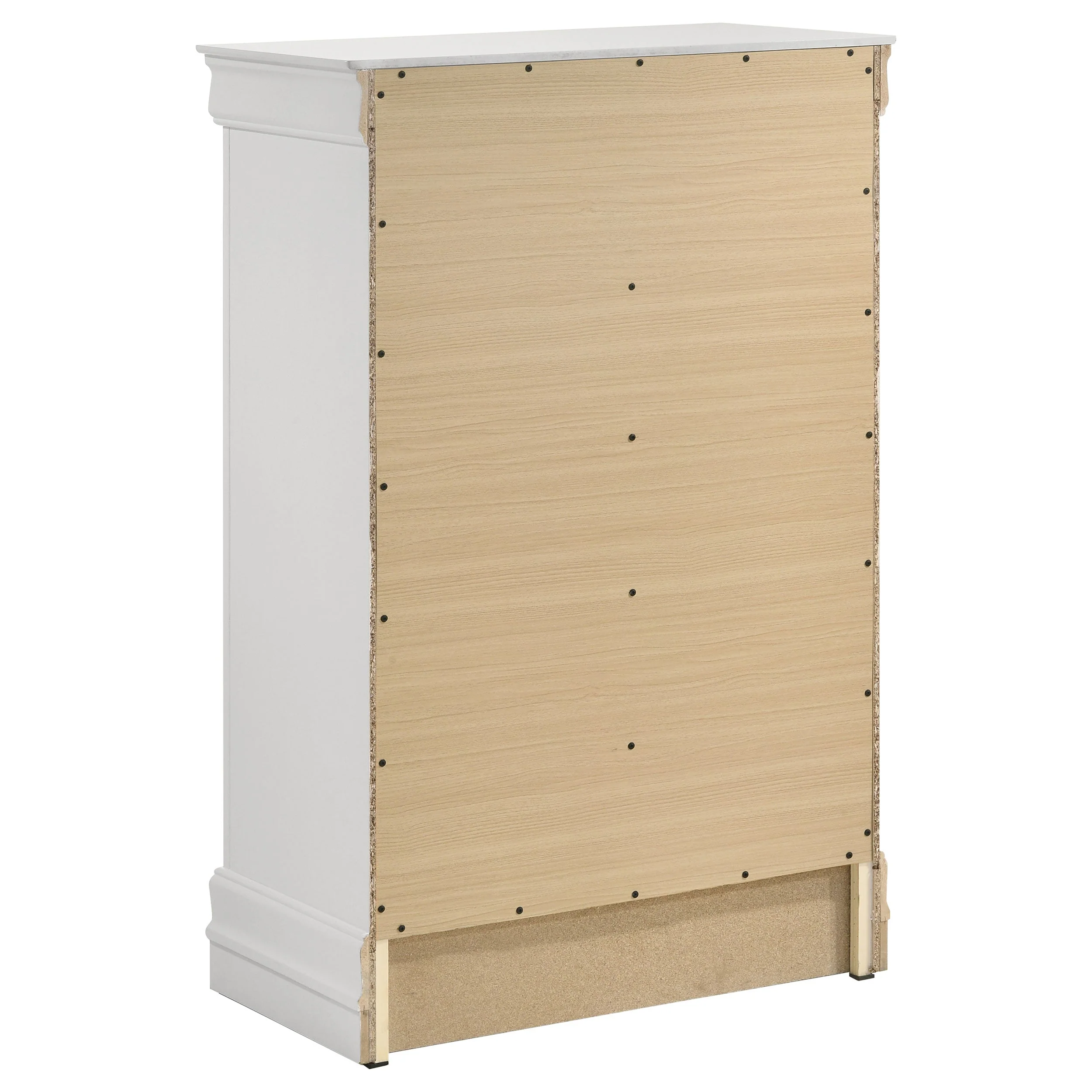 Louis Philippe 5-drawer Bedroom Chest - Image 14