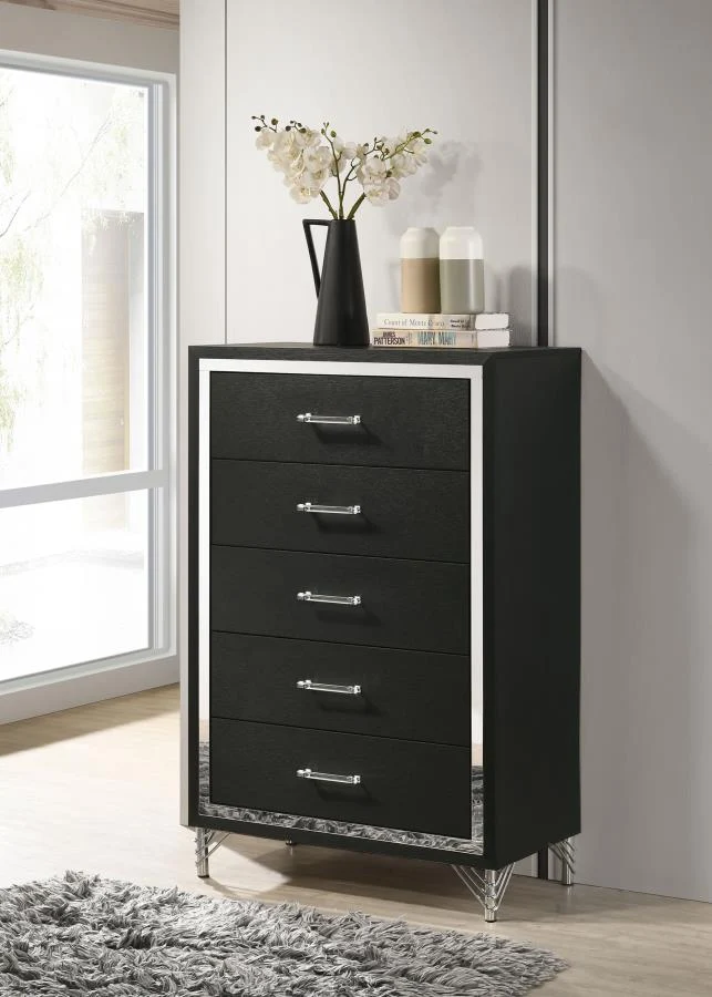 Lucia 5-drawer Bedroom Chest of Drawers - Image 2