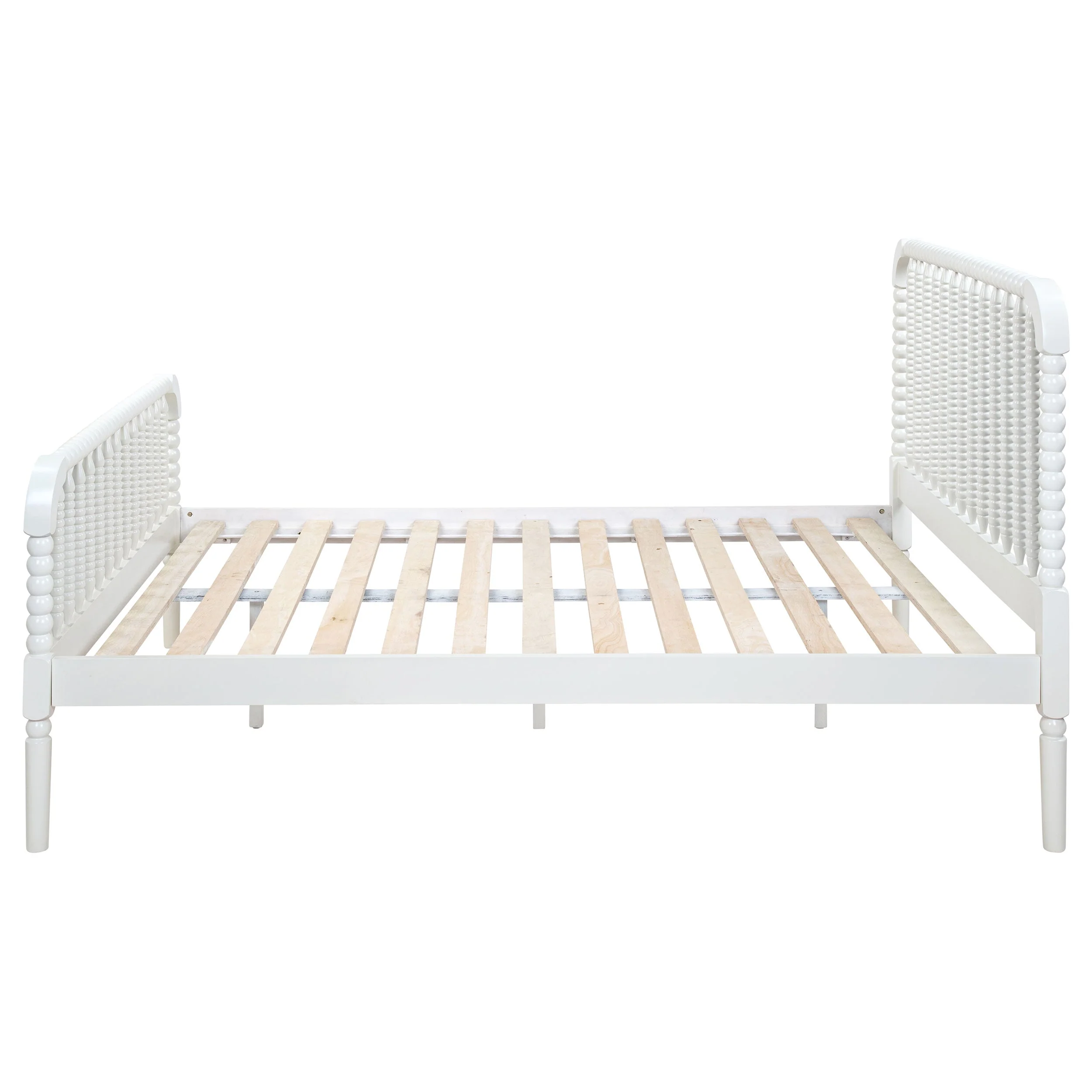 Jones Wood Twin Open Frame Bed - Image 11