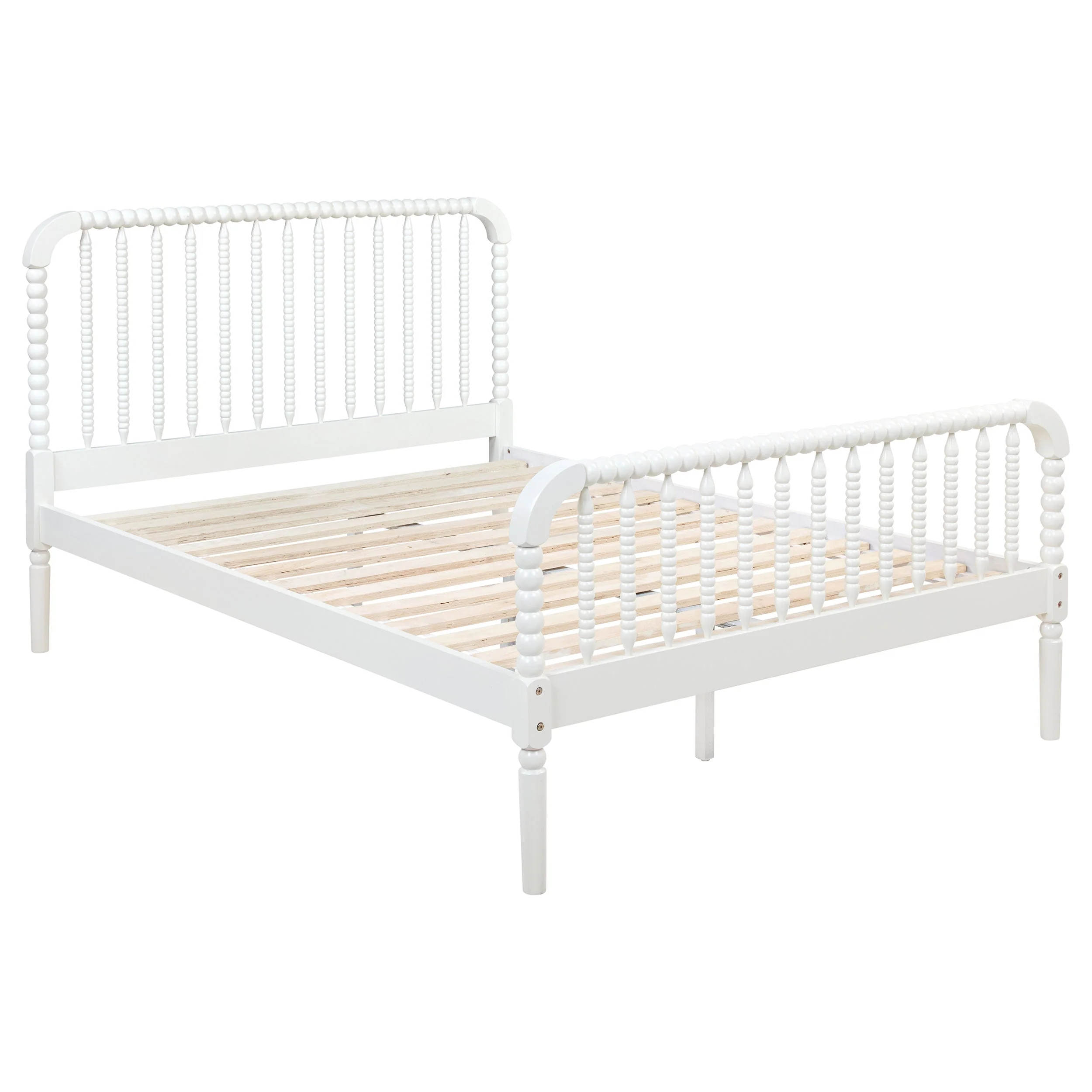 Jones Wood Twin Open Frame Bed - Image 4