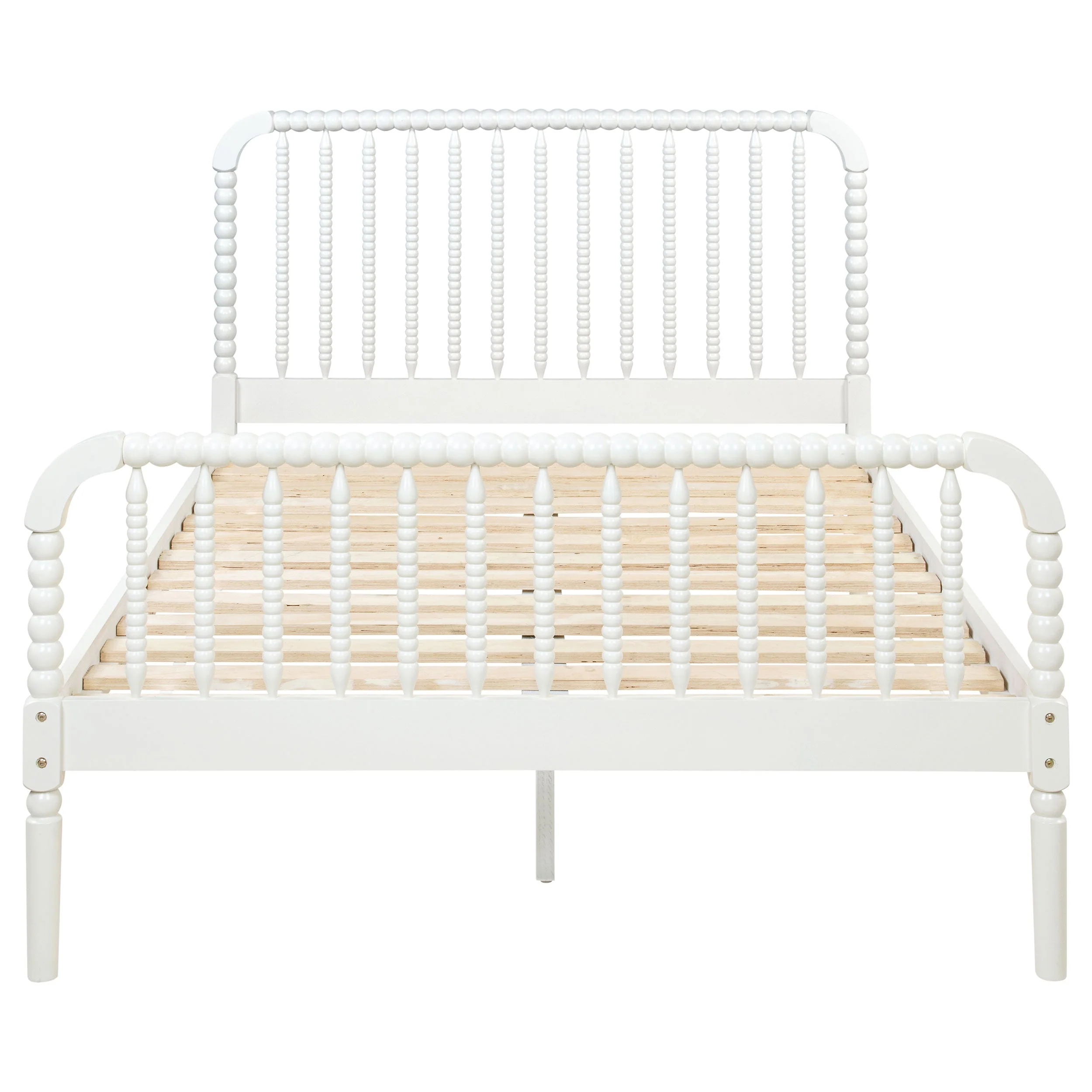 Jones Wood Twin Open Frame Bed - Image 9