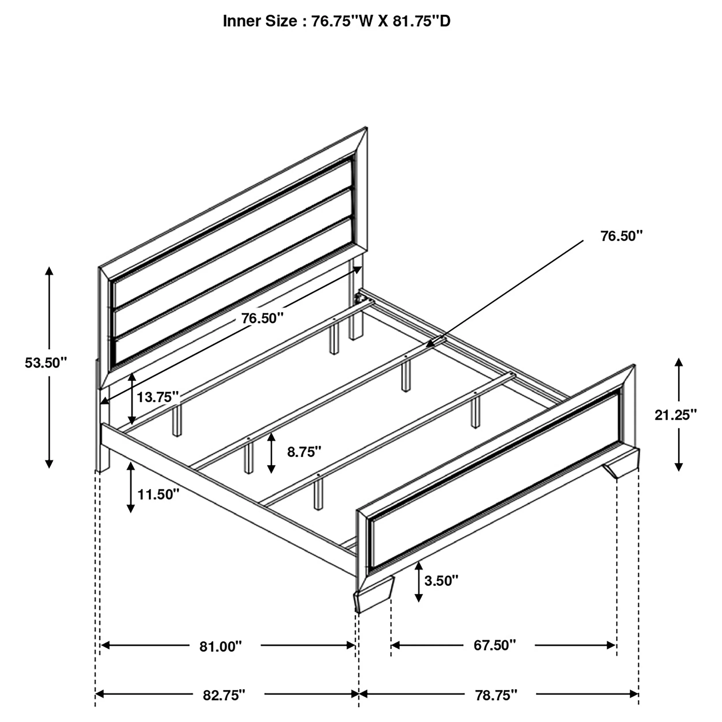 Kauffman Wood Panel Bed - Image 58