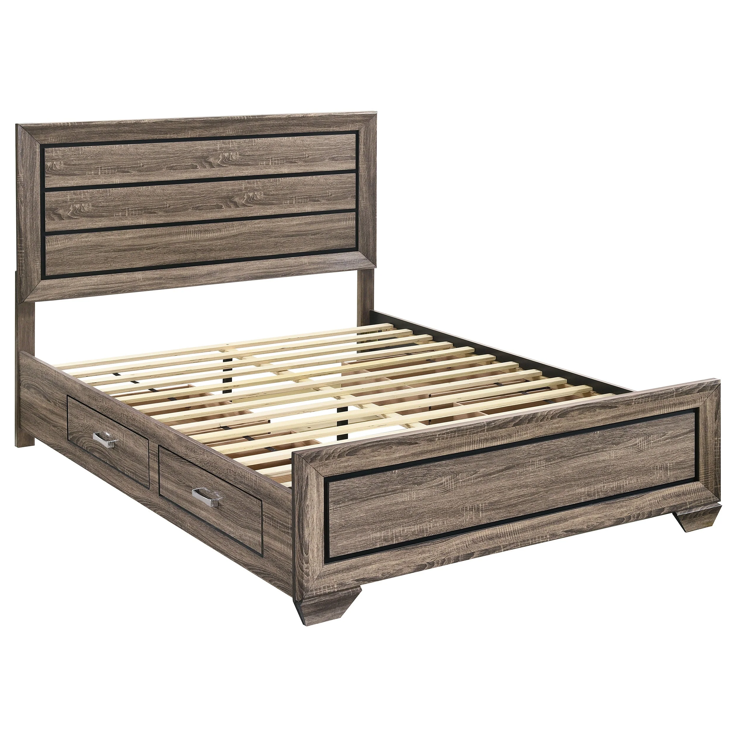 Kauffman Wood Storage Panel Bed - Image 25