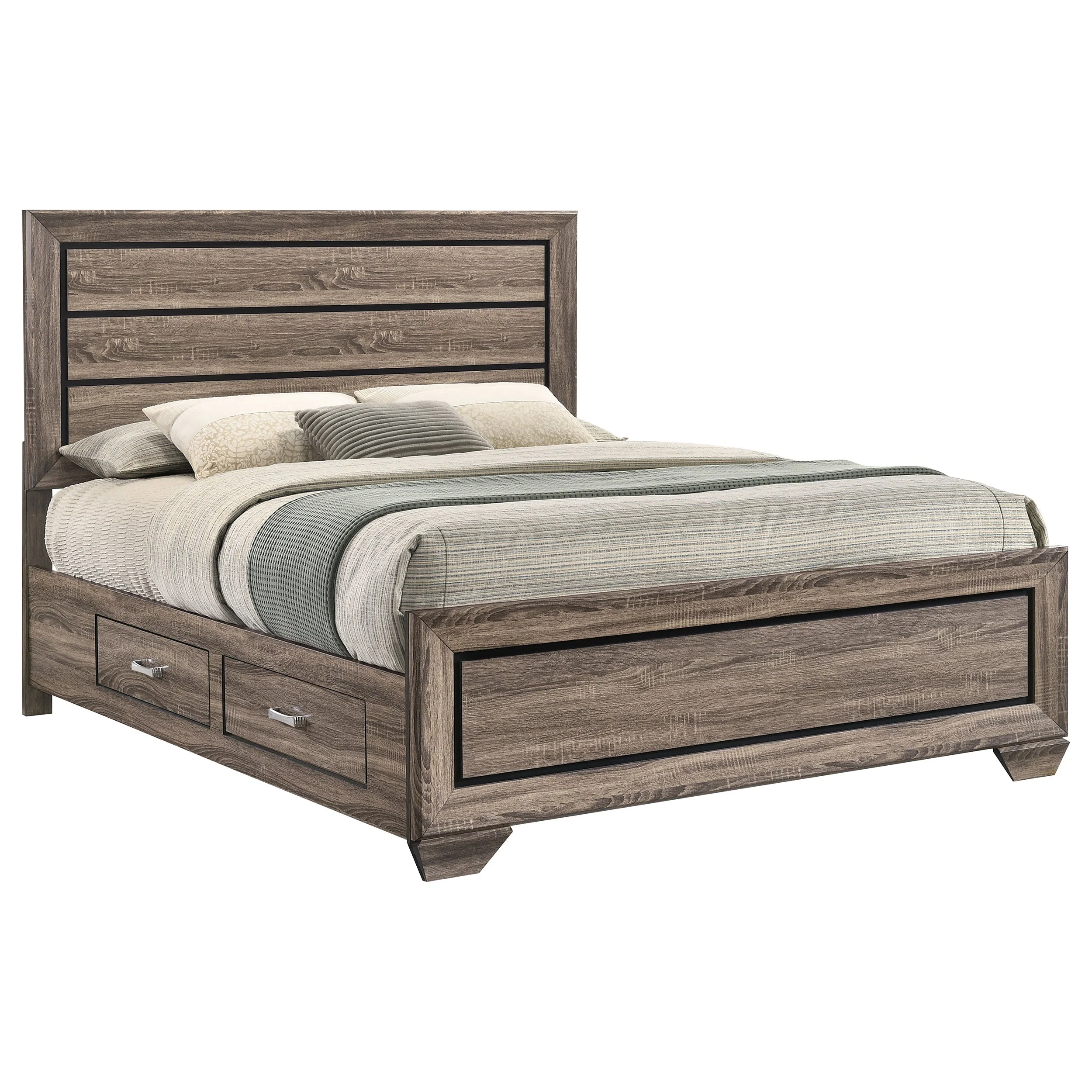 Kauffman Wood Storage Panel Bed - Image 31