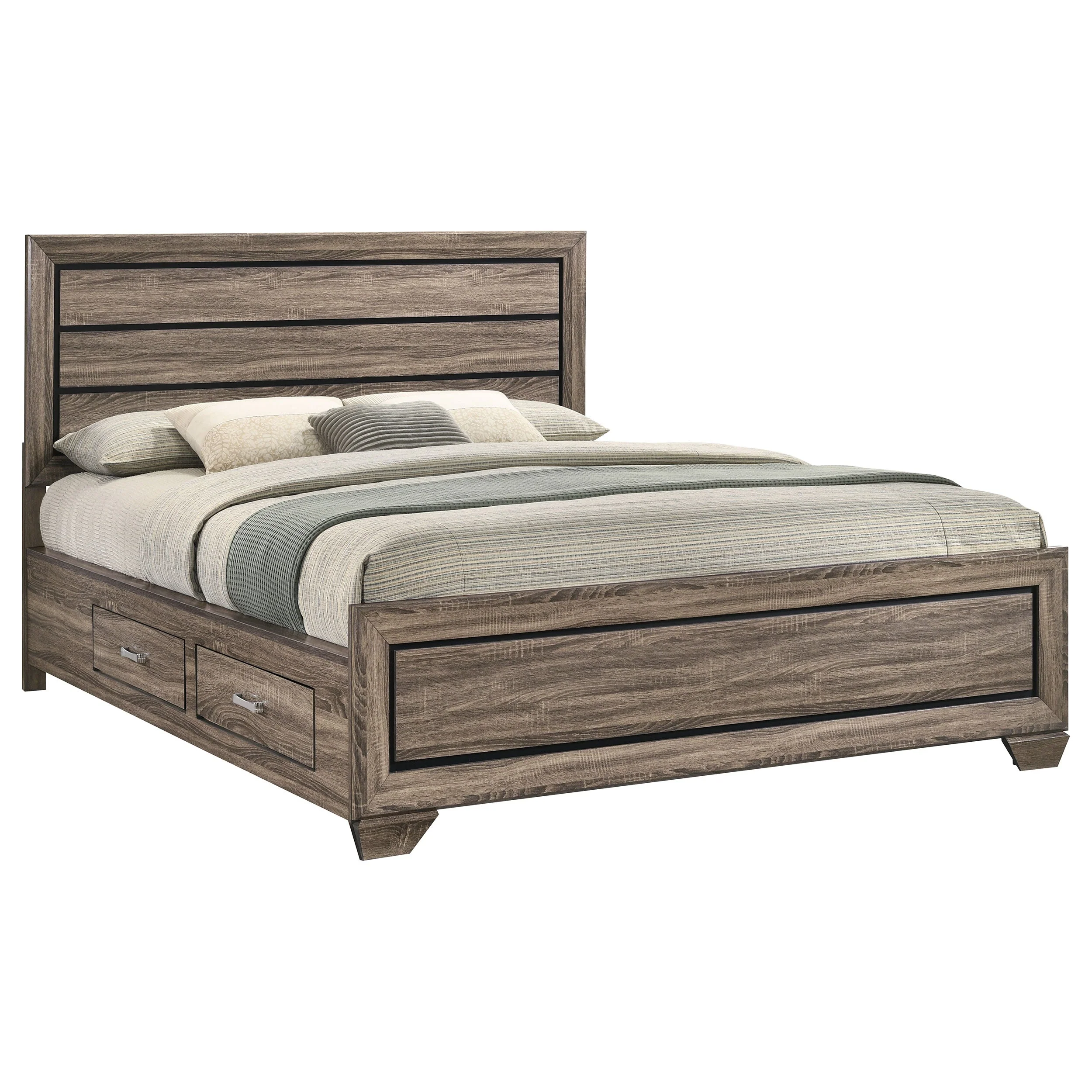 Kauffman Wood Storage Panel Bed - Image 33