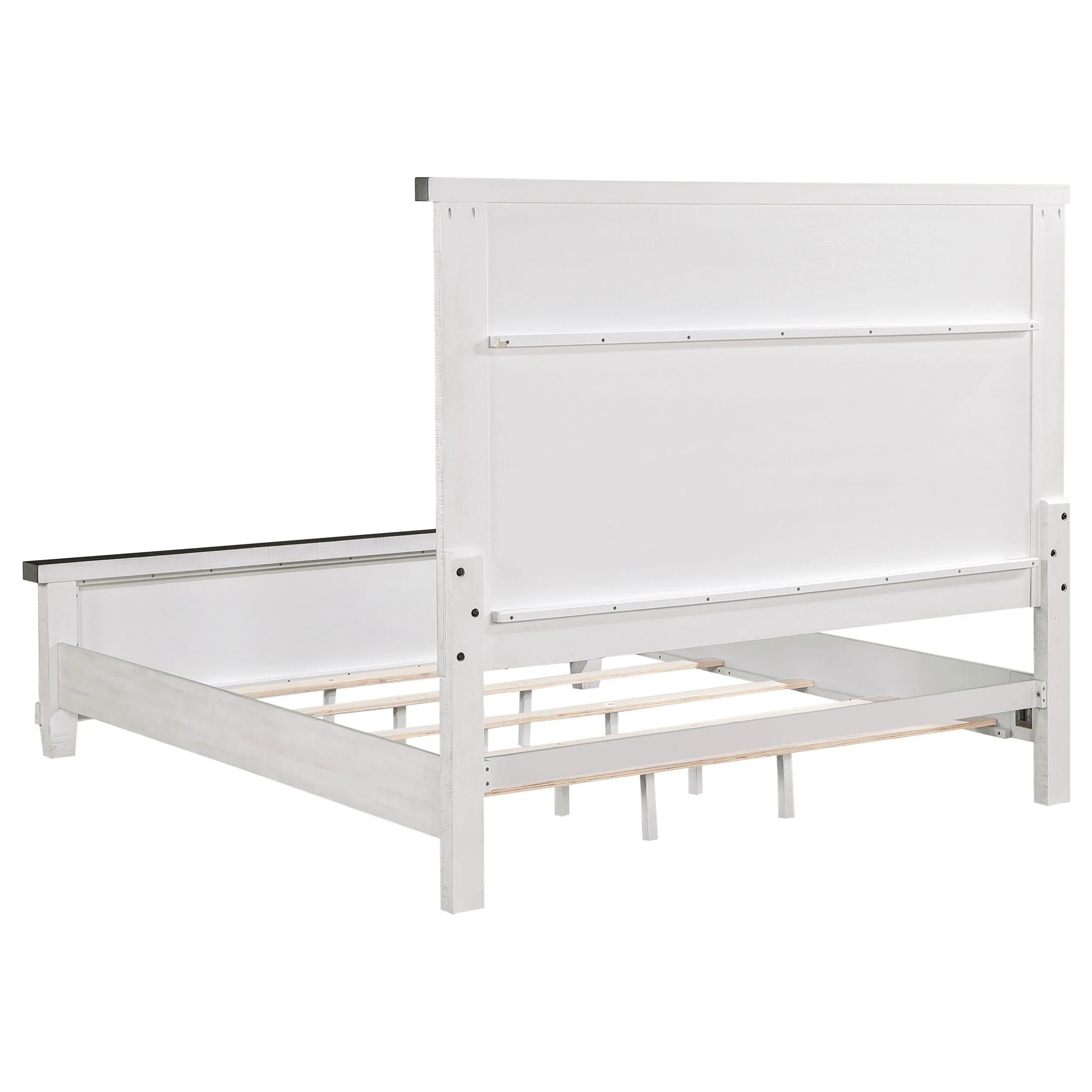 Lilith Wood Panel Bed Distressed - Image 5