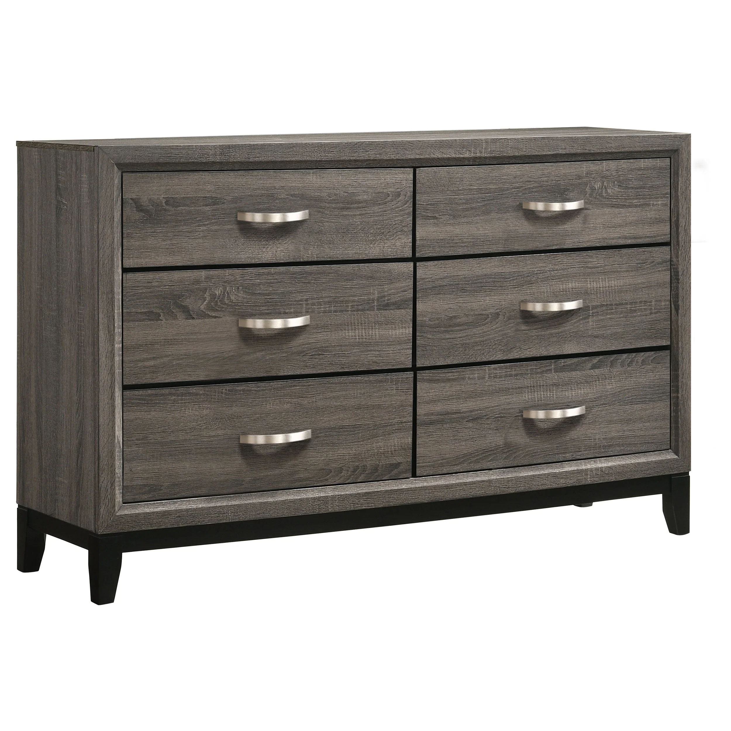 Watson 6-drawer Dresser Grey Oak - Image 2