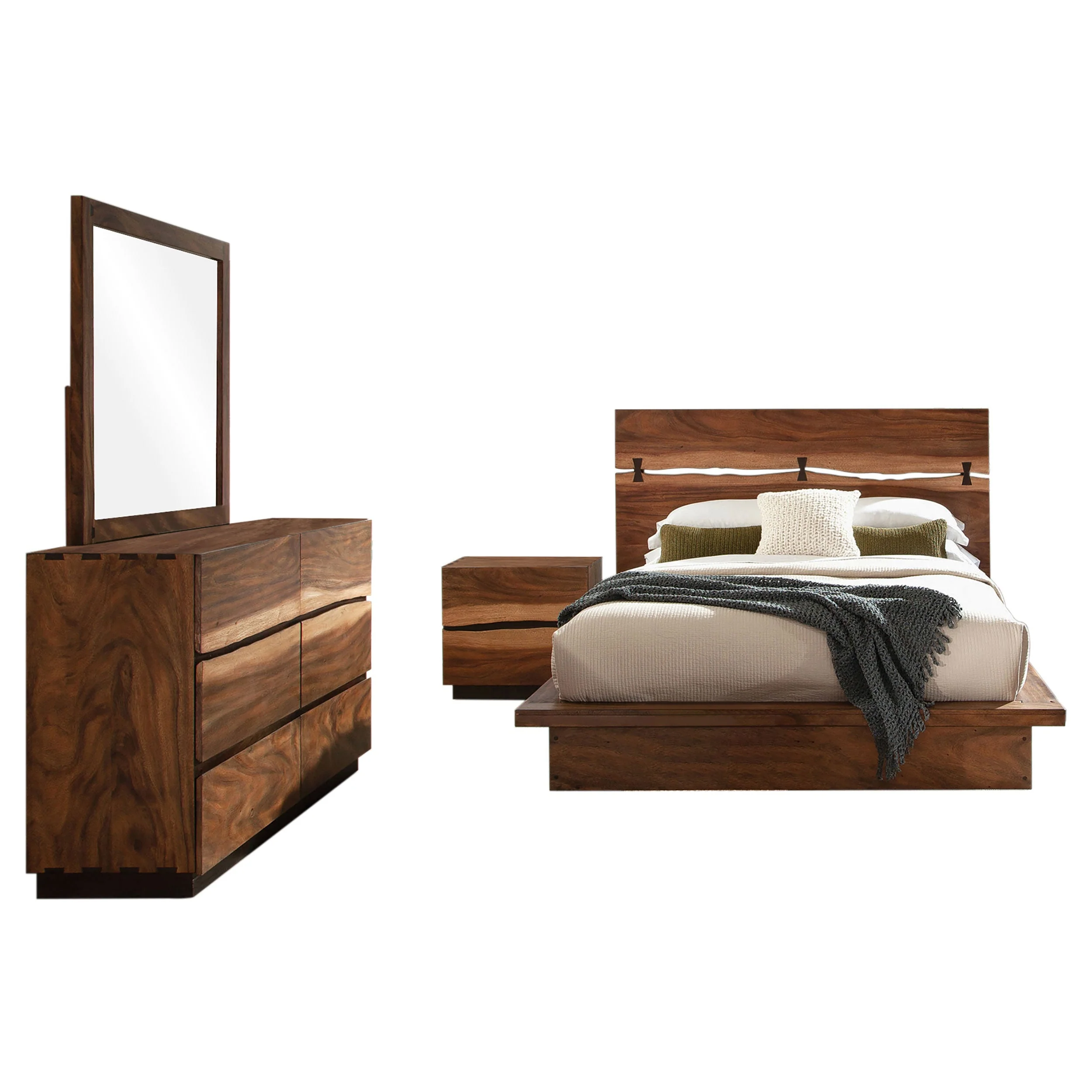 Winslow Bedroom Set Smokey Walnut - Image 15