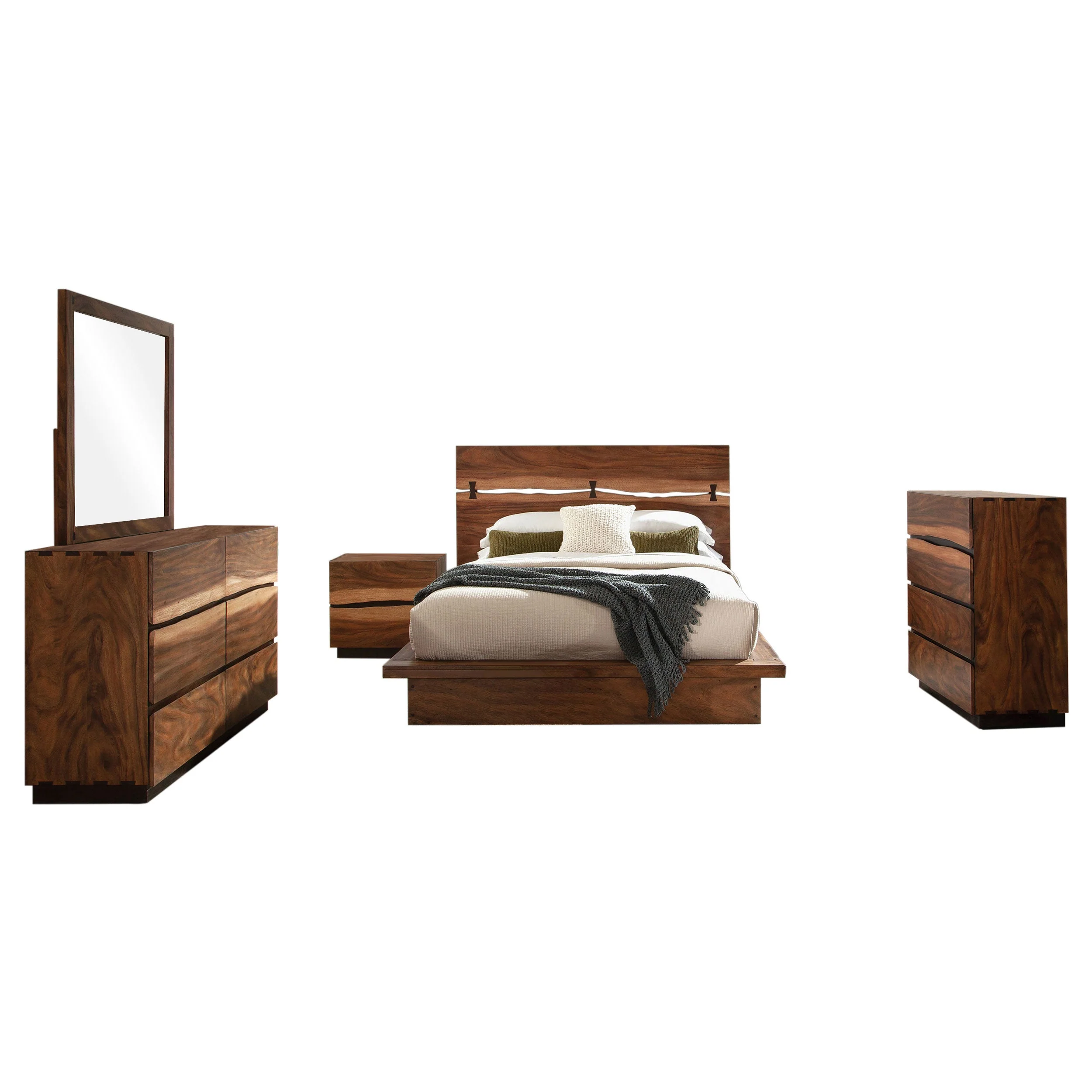 Winslow Bedroom Set Smokey Walnut - Image 16