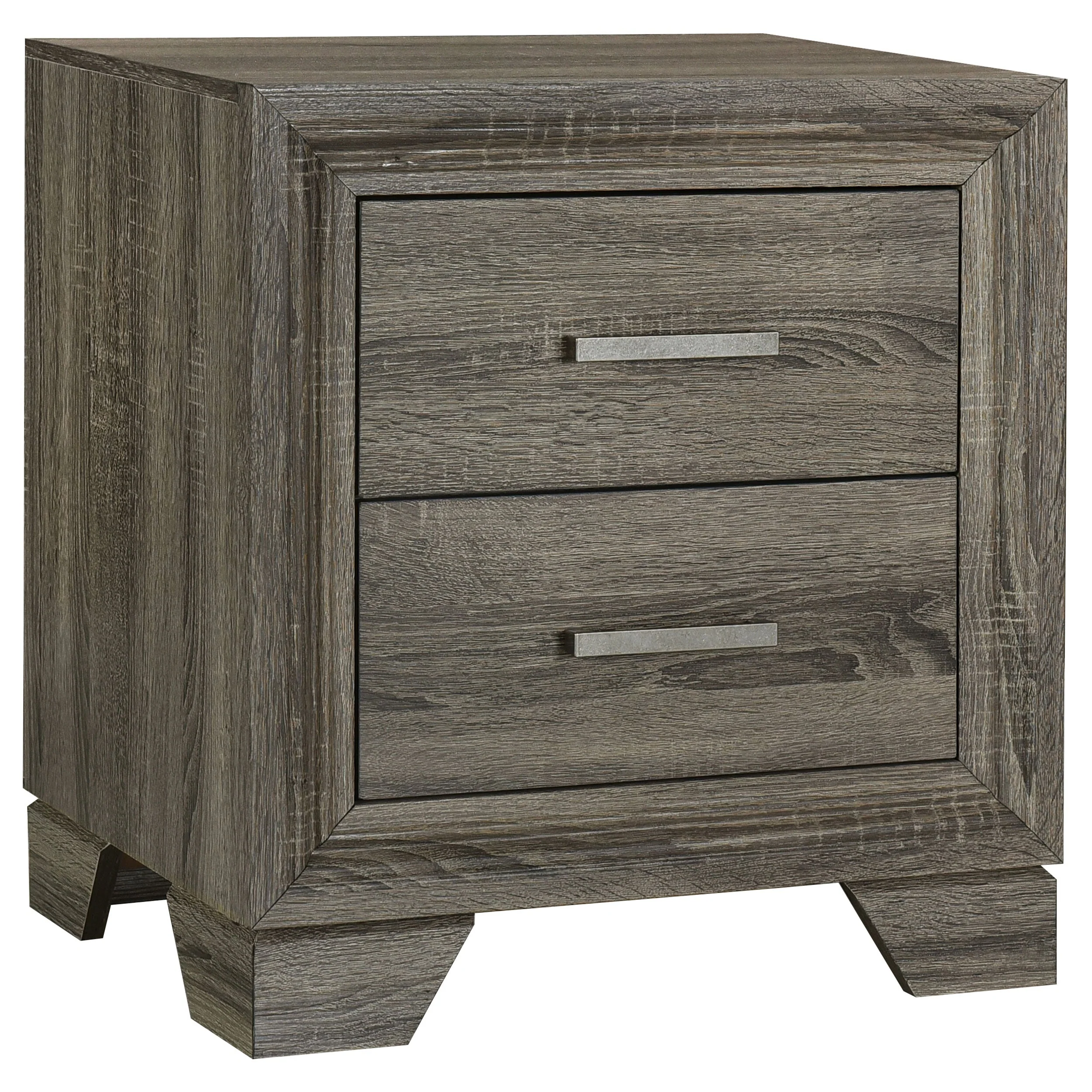 Wright Bedroom Set Brown Oak - Image 36
