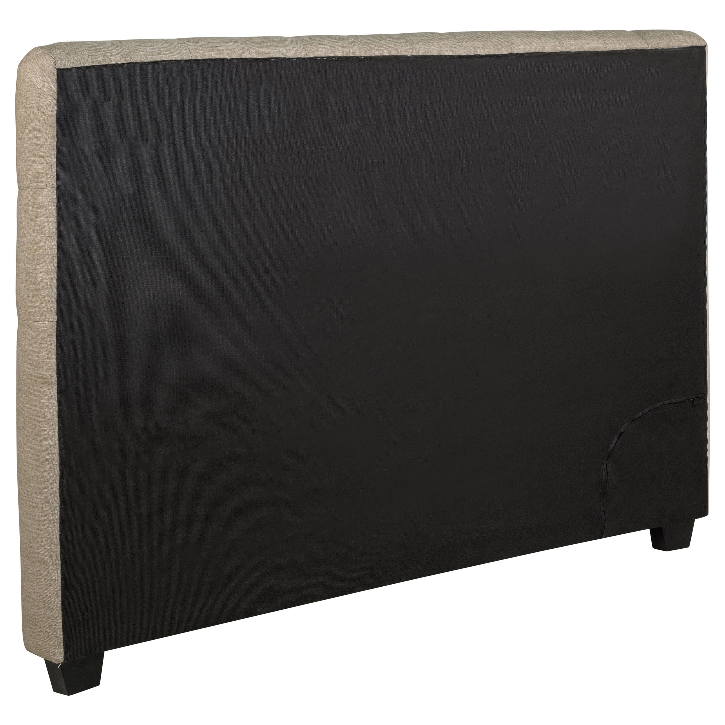 Chloe Upholstered Panel Headboard Oatmeal - Image 13