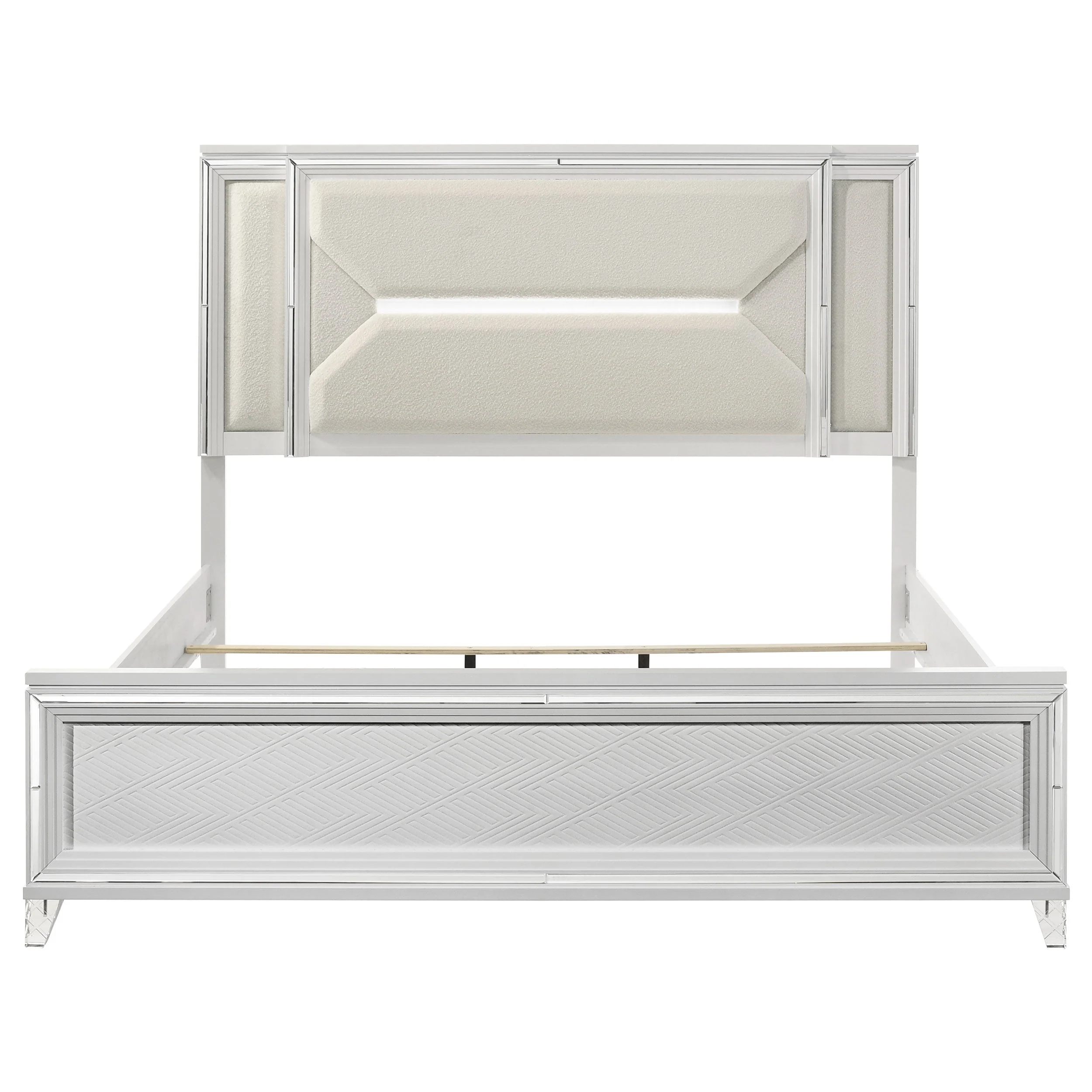 Marmore 64-inch Panel Bed LED Headboard - Image 10
