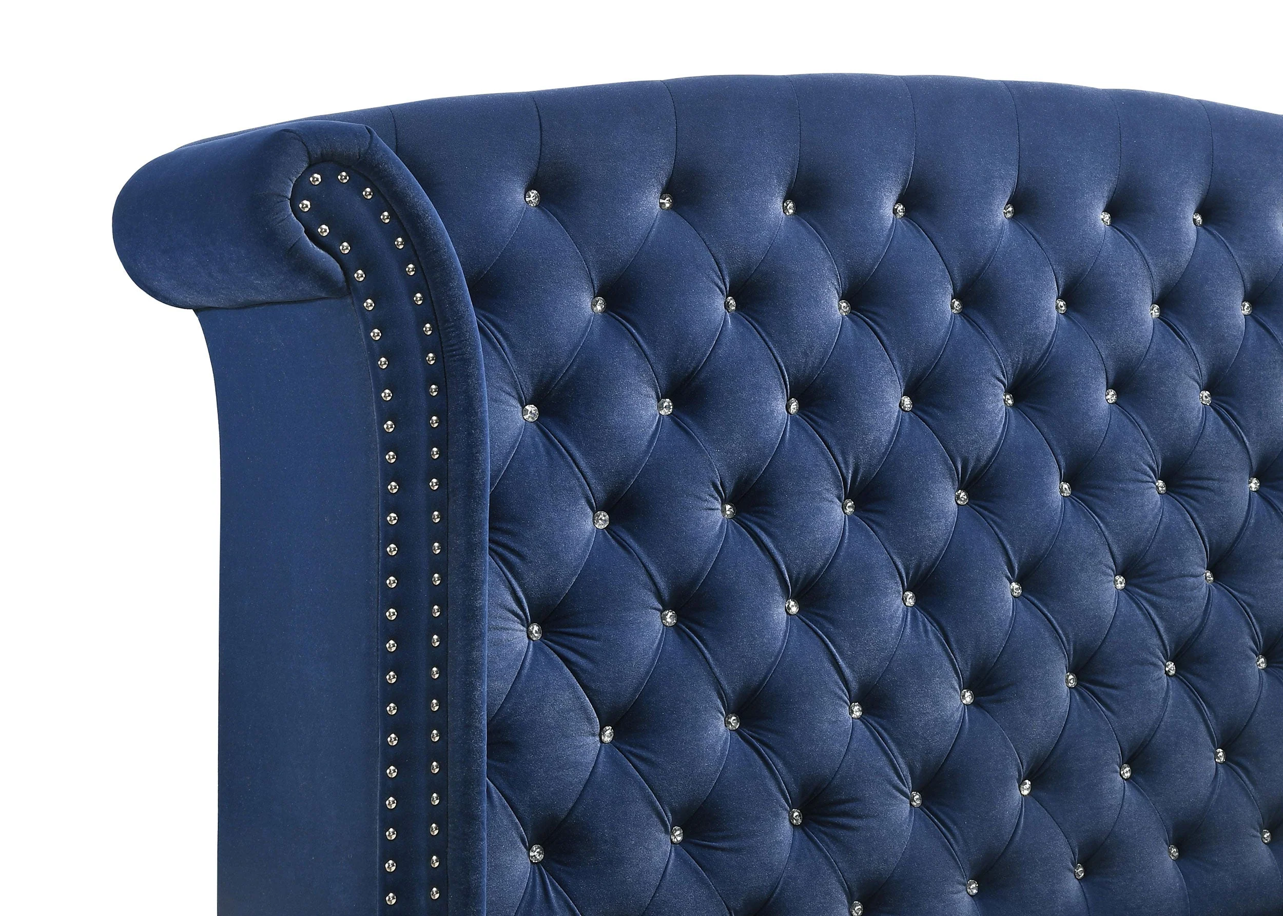 Melody Upholstered Wingback Bed - Image 24