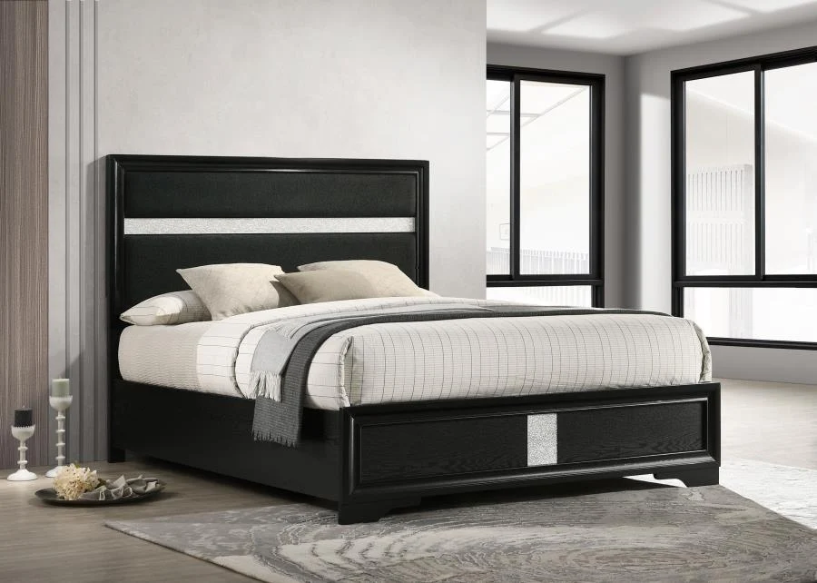 Miranda 54-inch Upholstered Panel Bed - Image 10