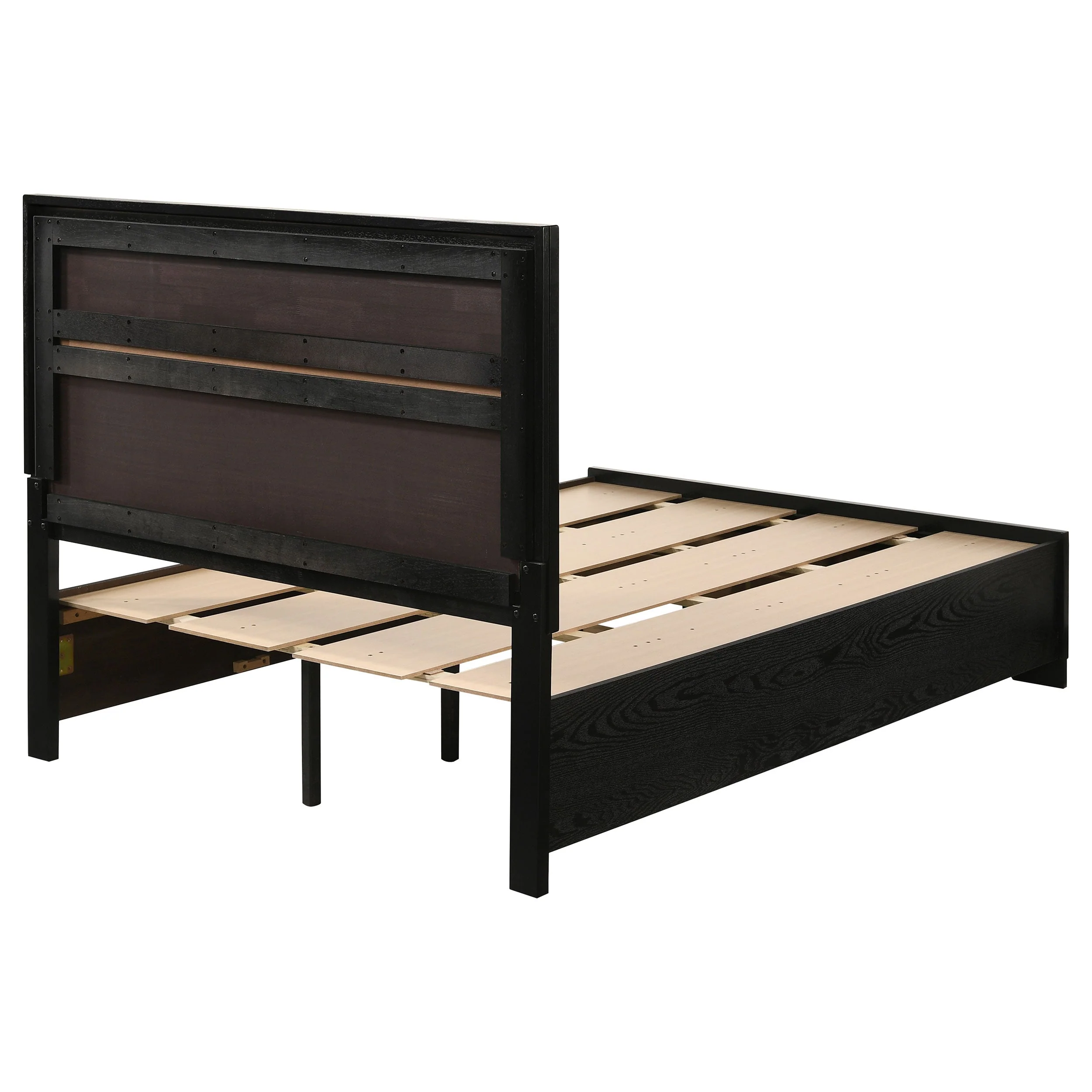 Miranda 51-inch Wood Storage Panel Bed - Image 99