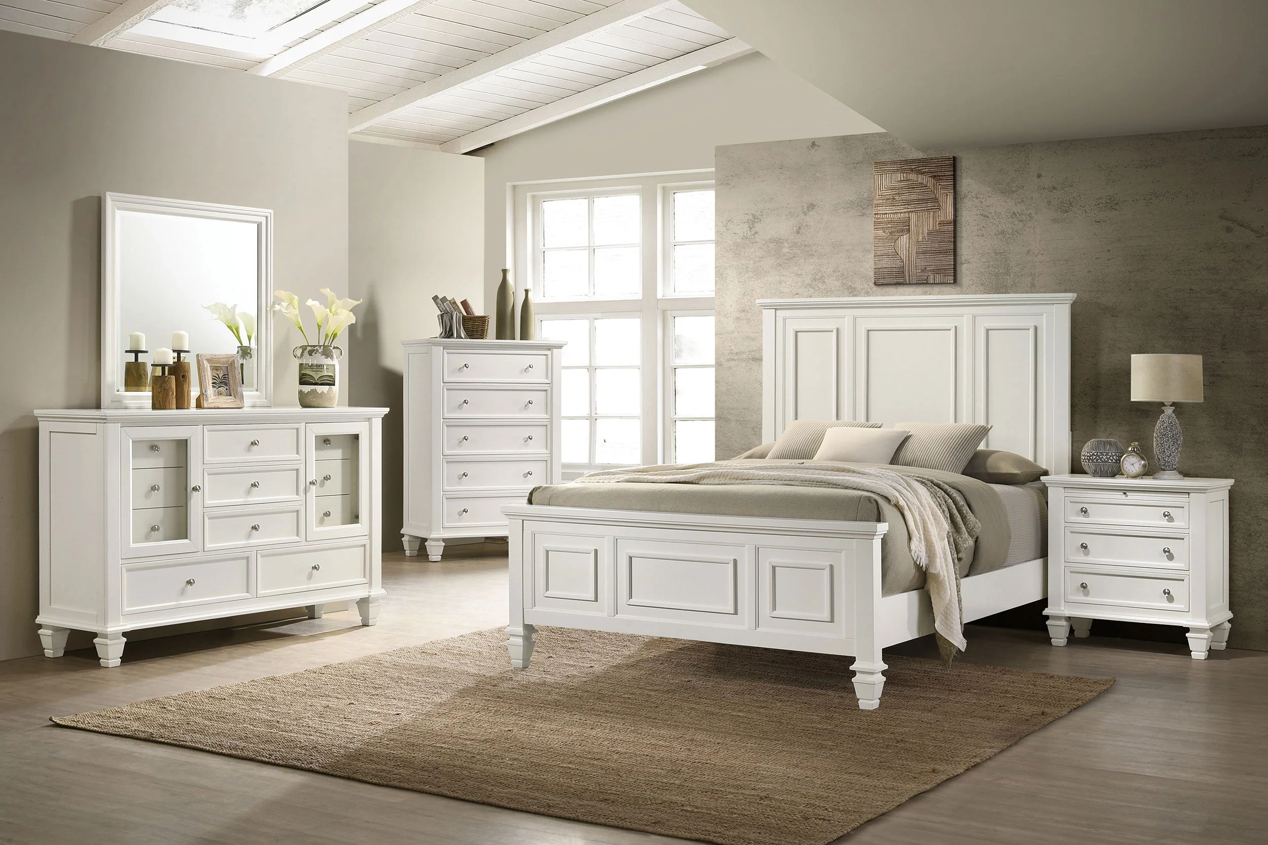 Sandy Beach Wood Panel Bed - Image 27