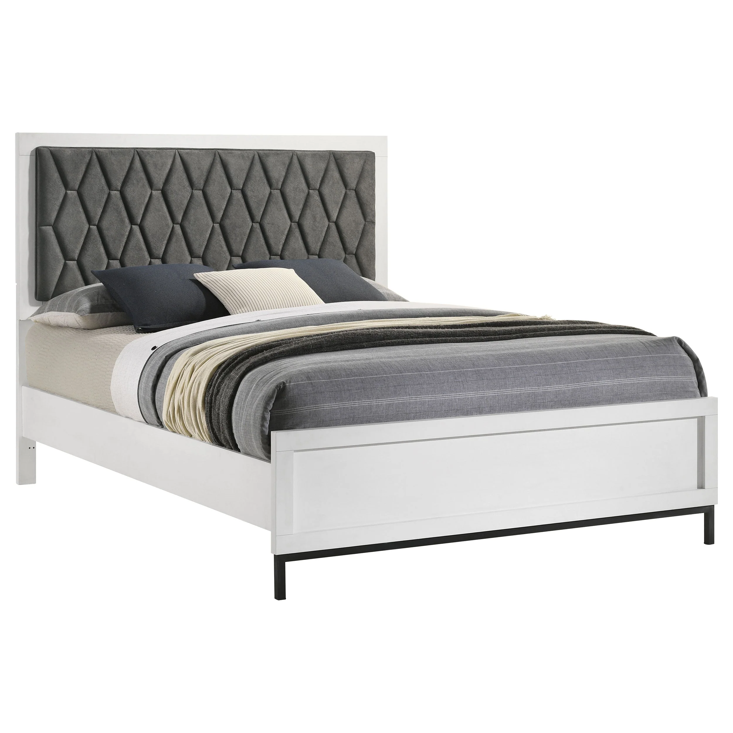 Sonora Upholstered Panel Bed - Image 10