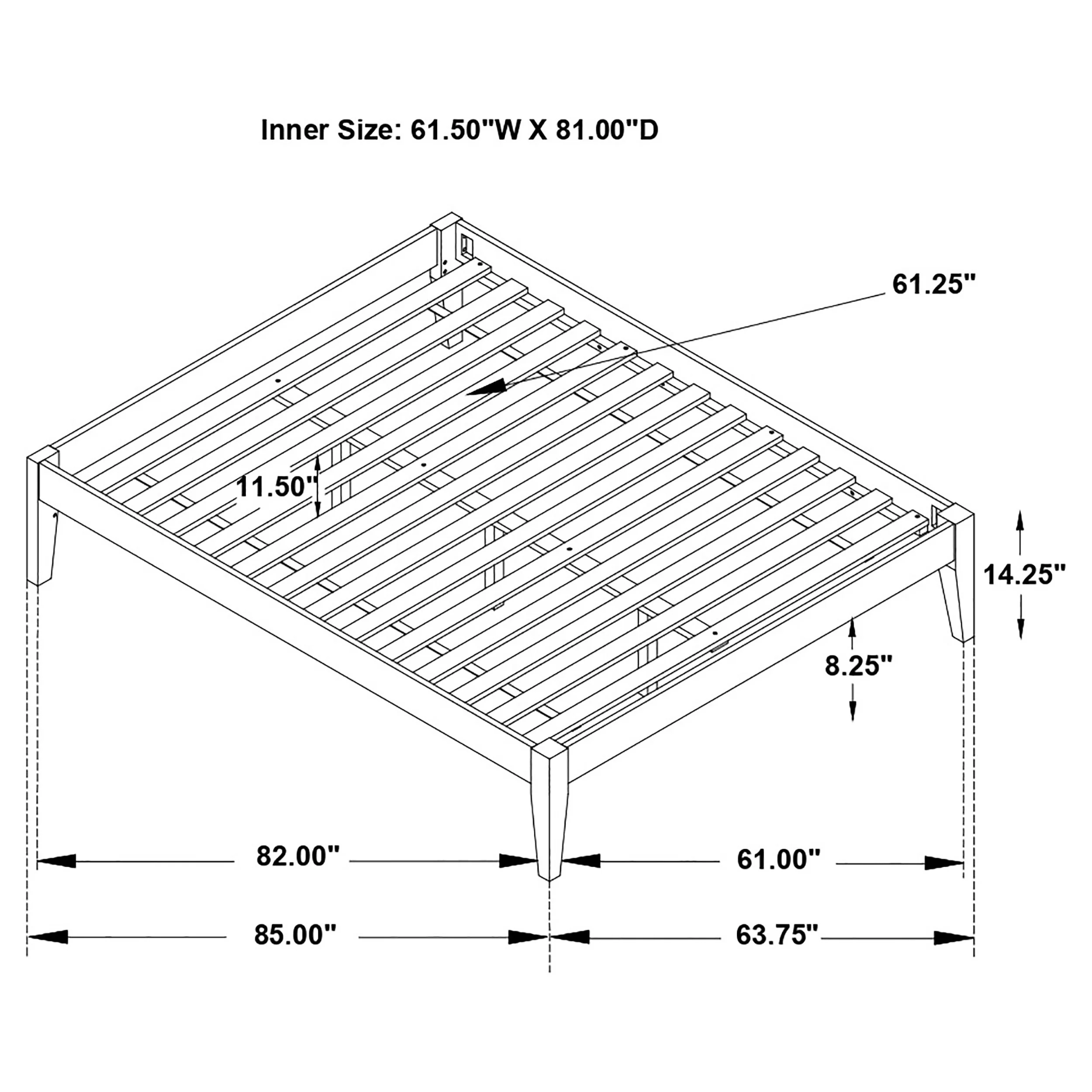 Hounslow Universal Platform Bed - Image 130