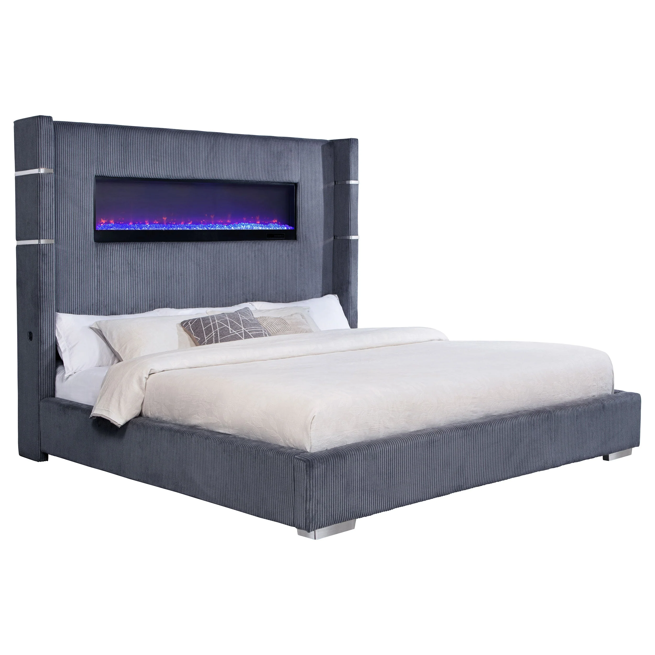 Tisdall Upholstered Flame Visualizer Bed - Image 35