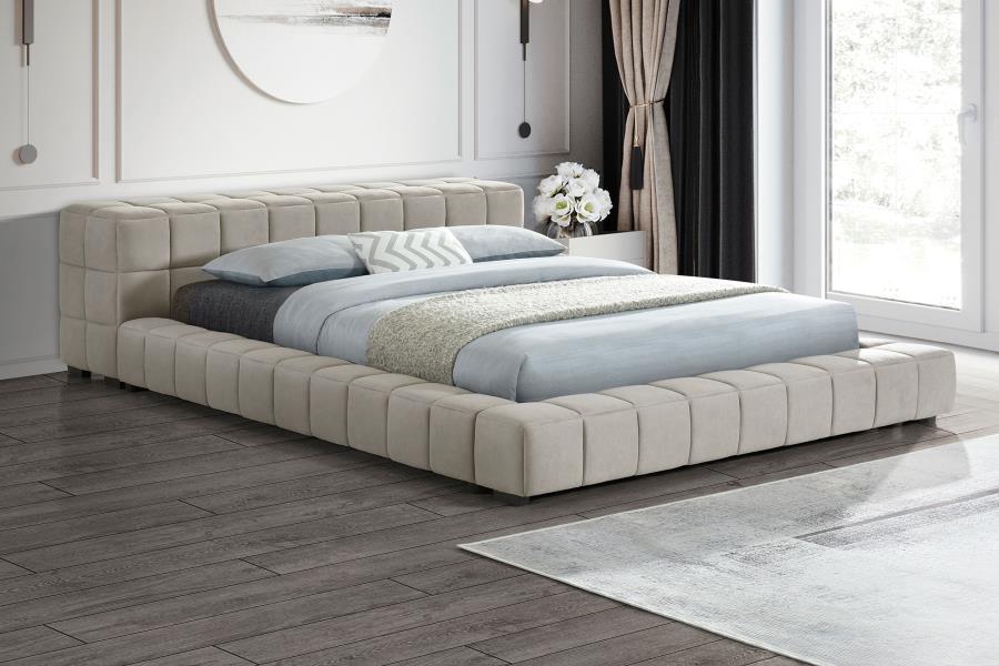 Trinity Upholstered Platform Bed - Image 3