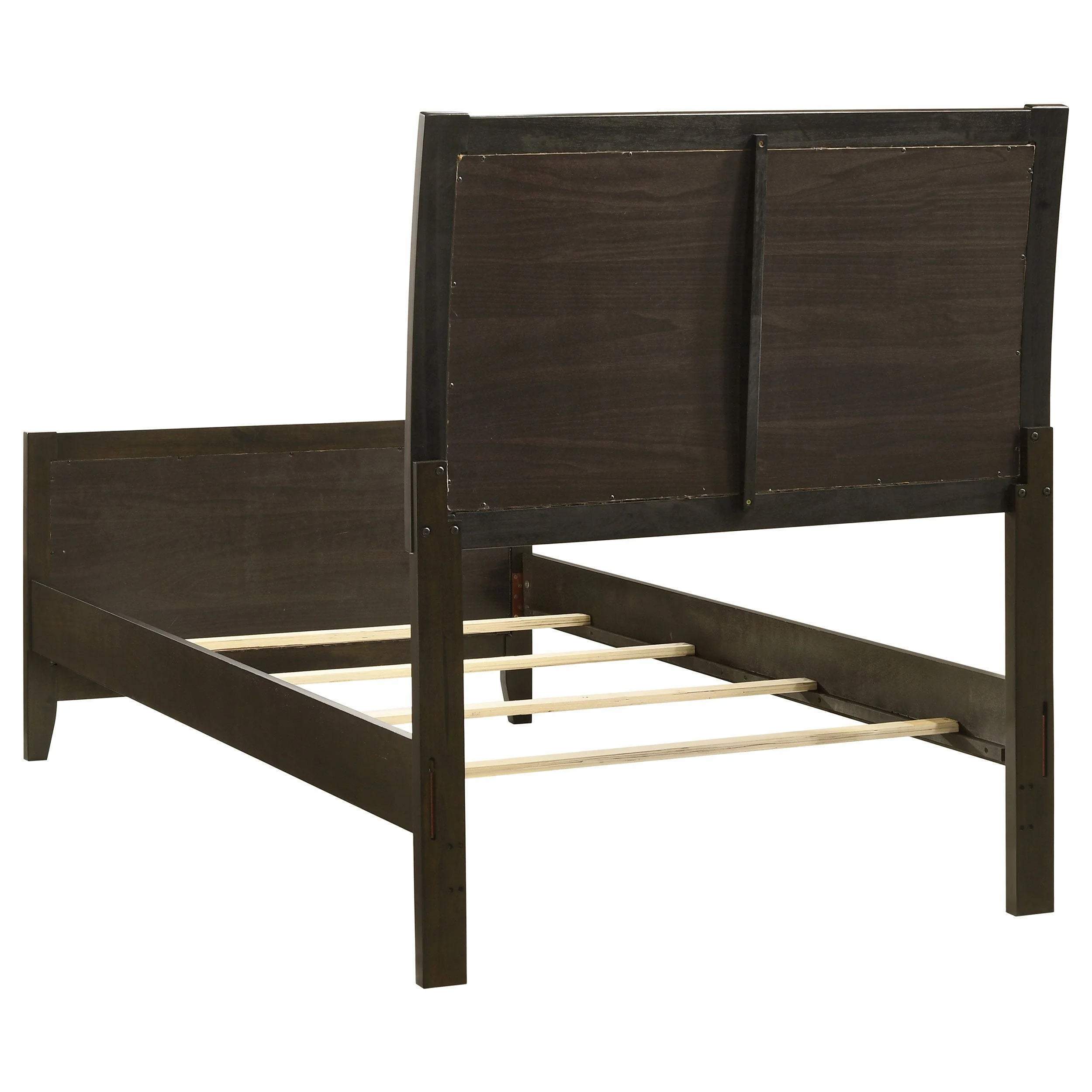 Wilkes 51-inch Upholstered Bed Dark Cocoa - Image 25