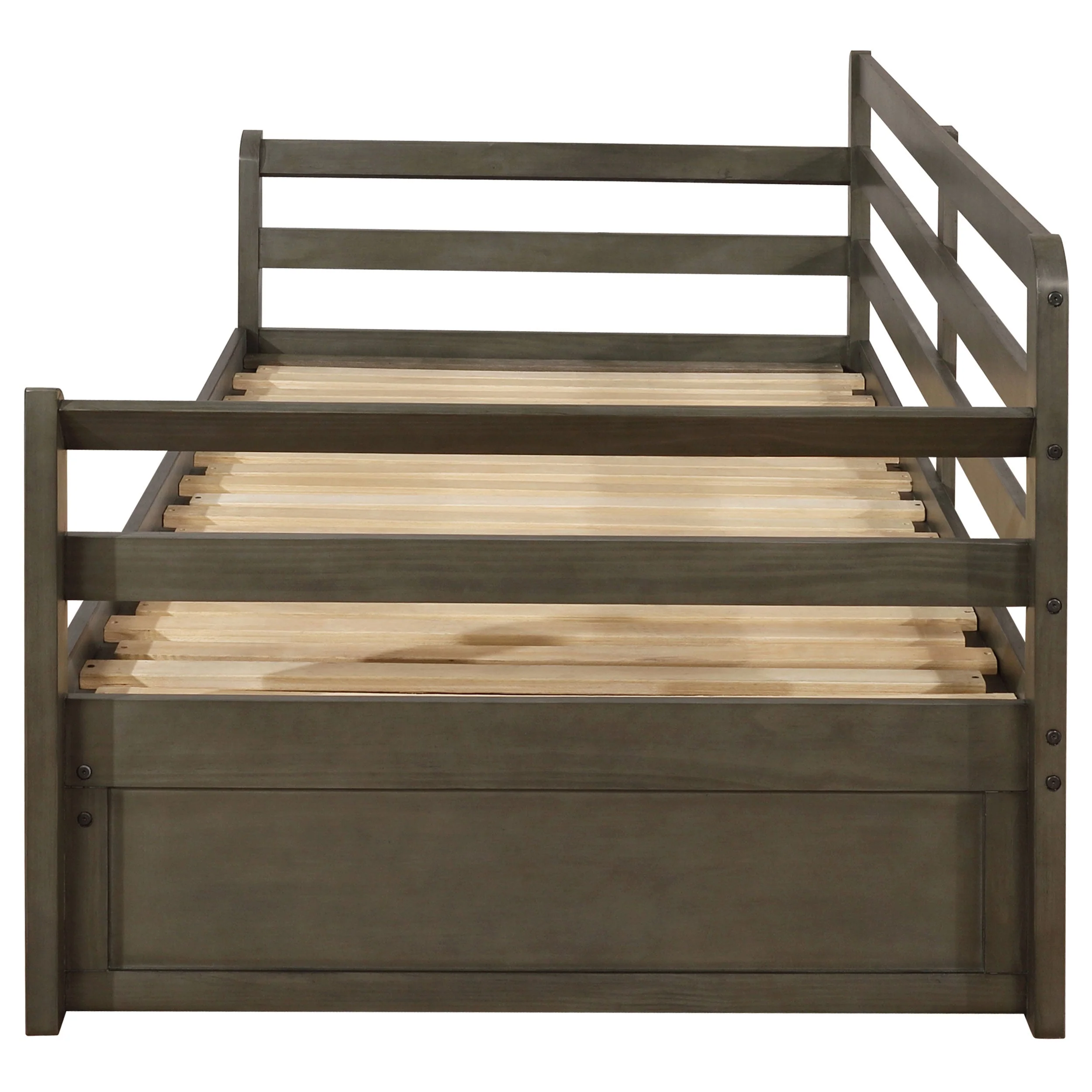 Sorrento 2-drawer Twin XL Daybed with Extension Trundle Grey - Image 8