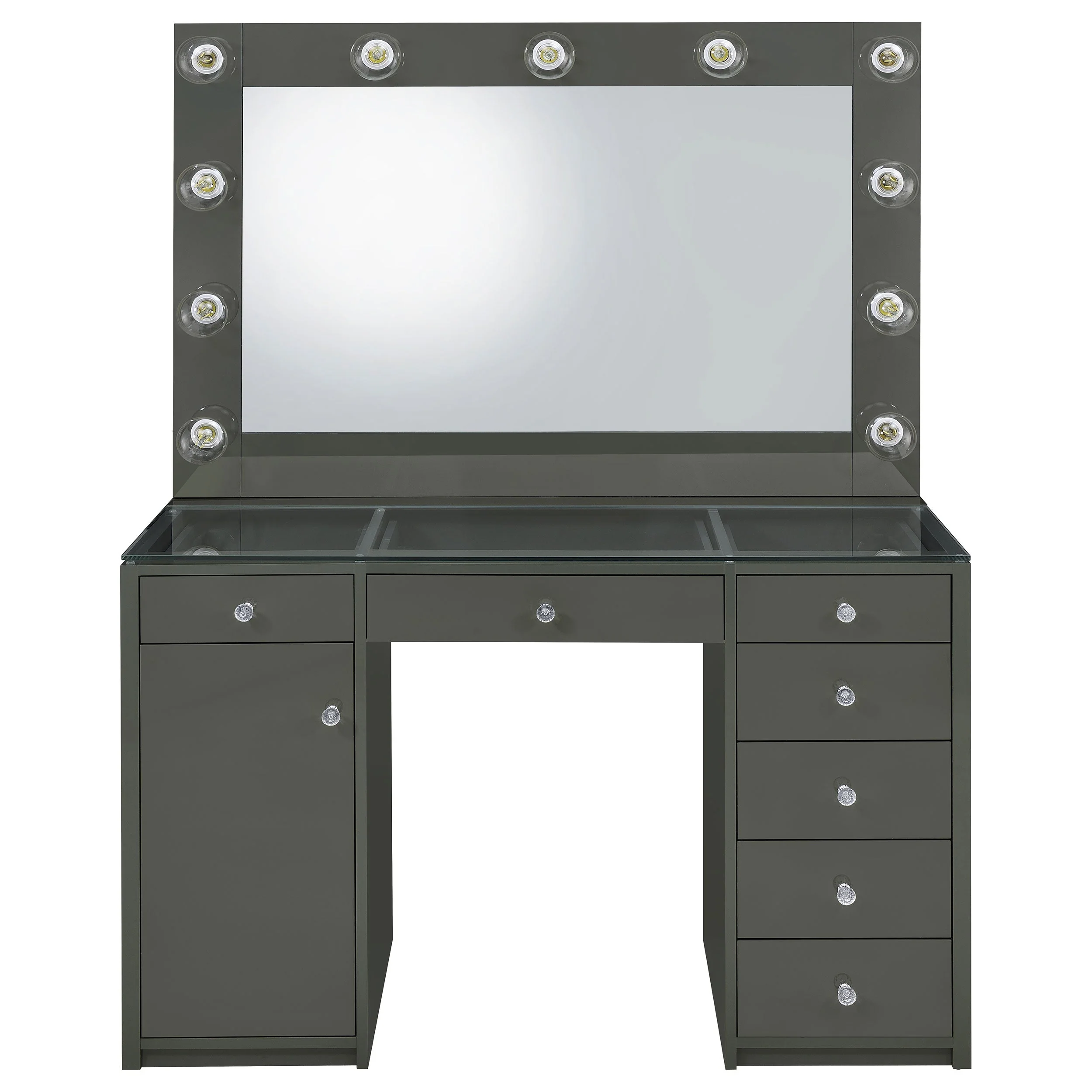 Acena 7-drawer Vanity Set with ing High Gloss - Image 18