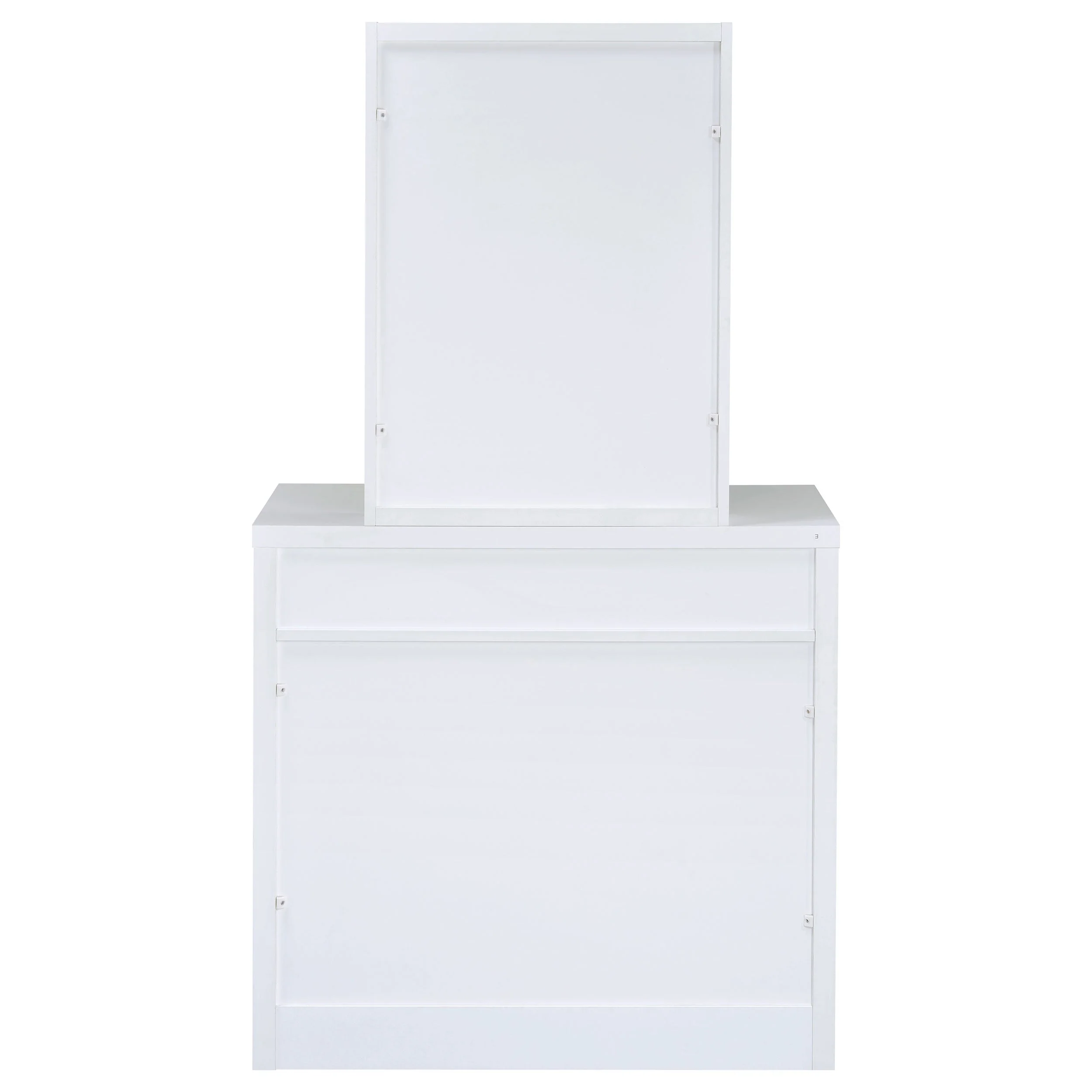 Harvey Vanity Set with Lift-Top Stool White - Image 10