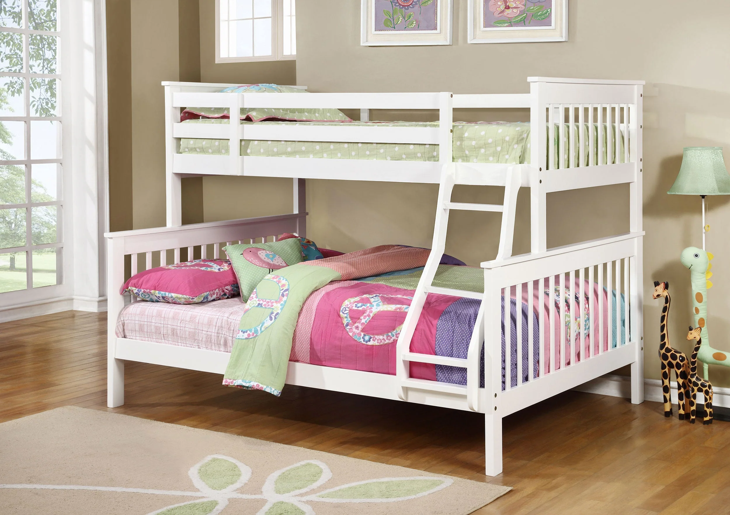 Chapman Wood Twin Over Twin Bunk Bed - Image 13