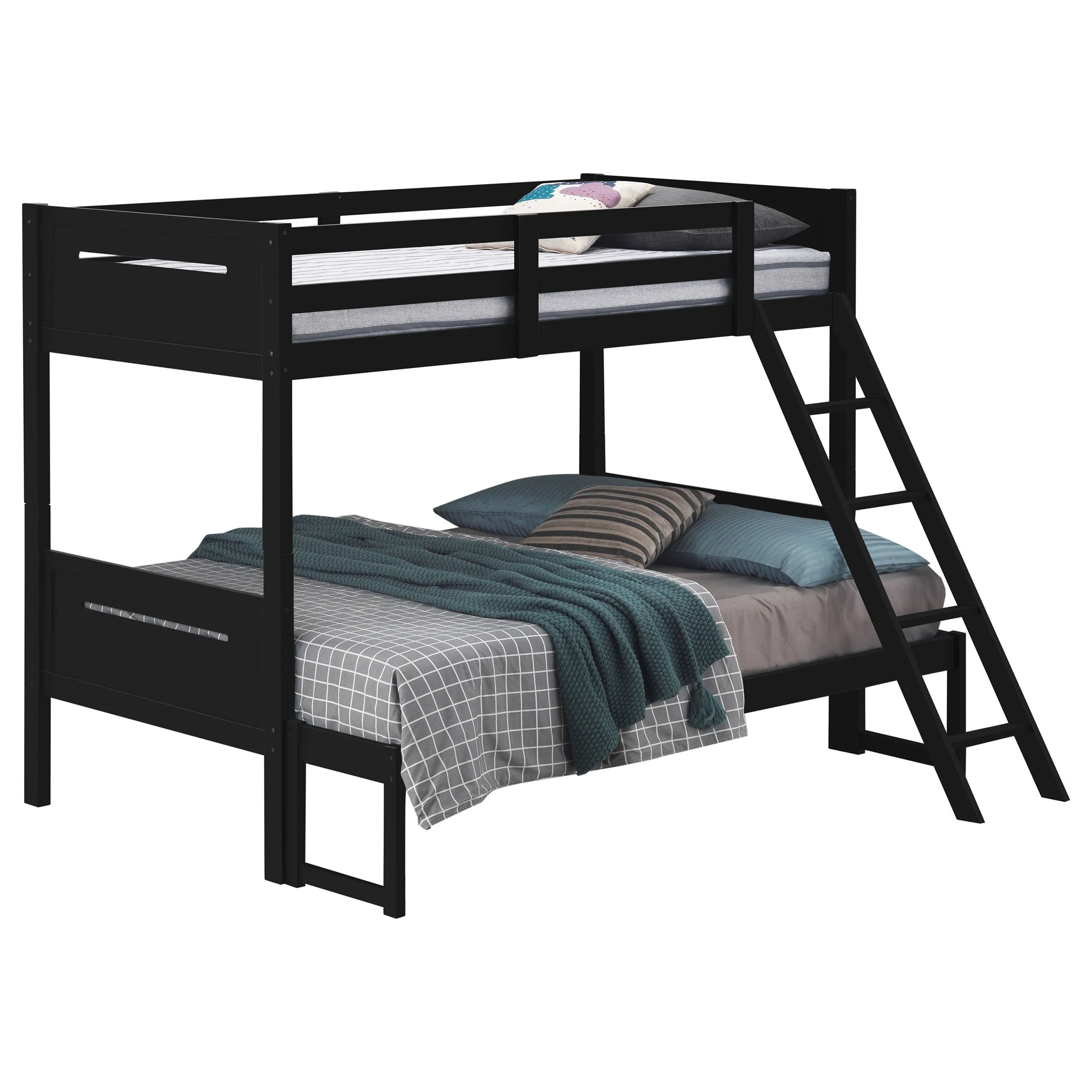 Littleton Wood Twin Over Twin Bunk Bed Espresso - Image 24