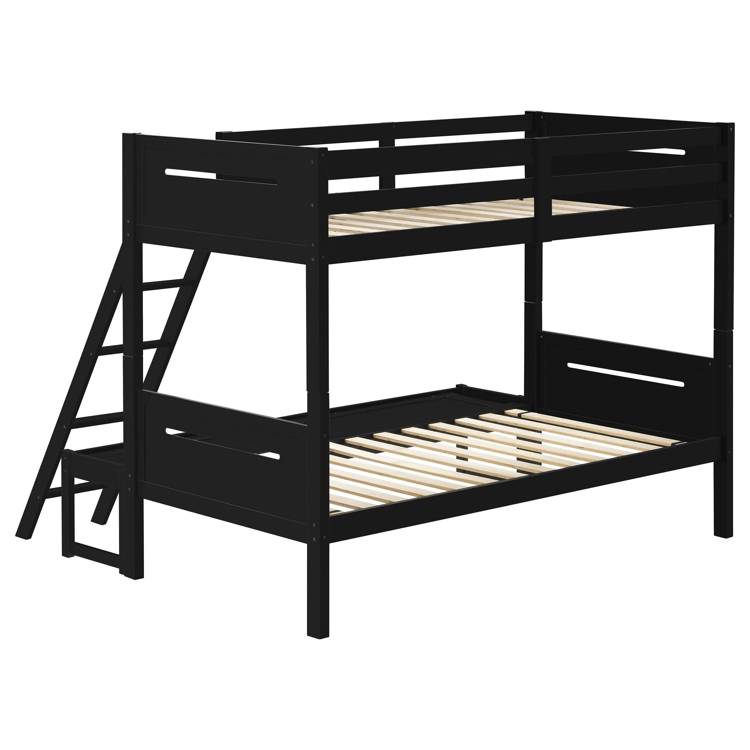Littleton Wood Twin Over Twin Bunk Bed Espresso - Image 30