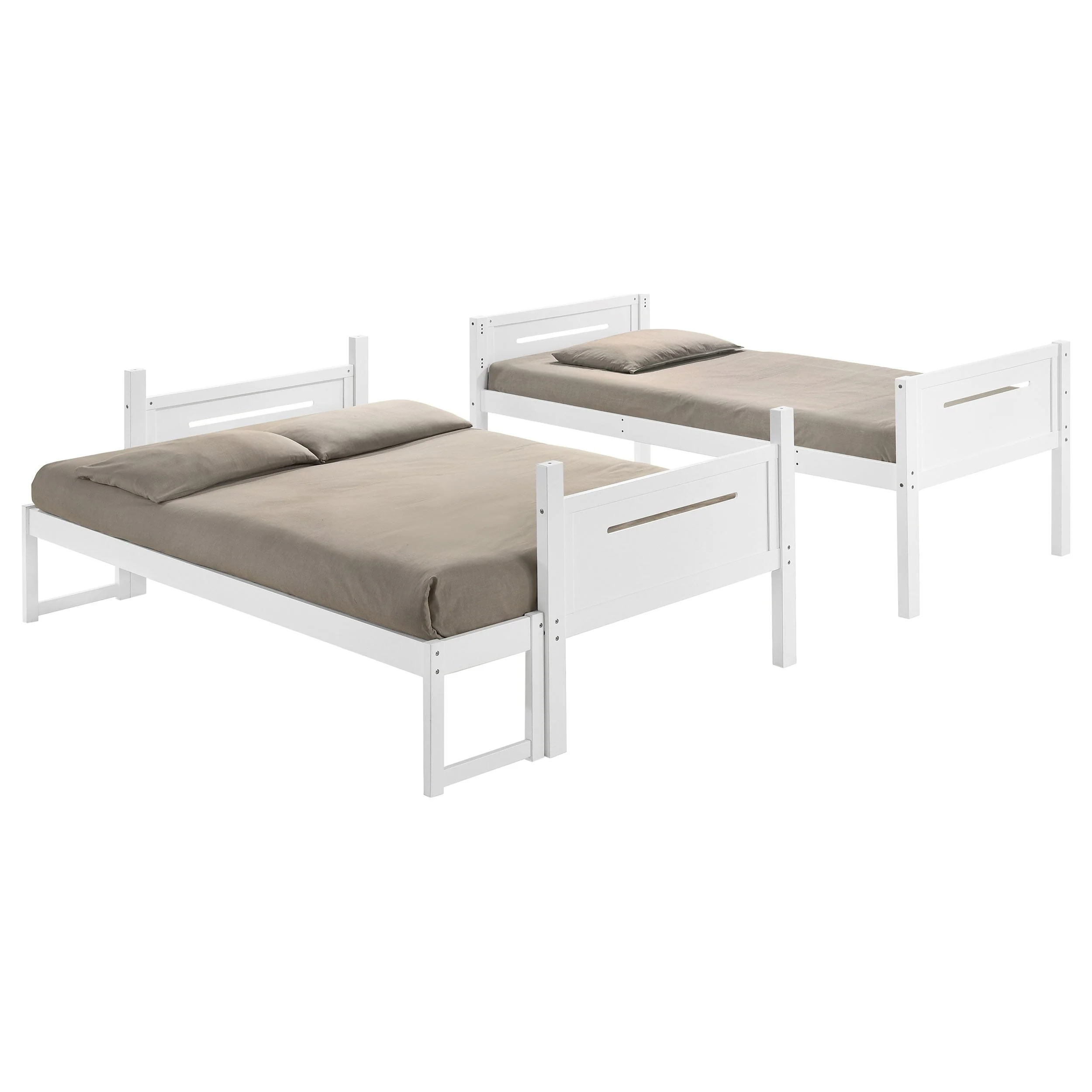 Littleton Wood Twin Over Twin Bunk Bed Espresso - Image 35