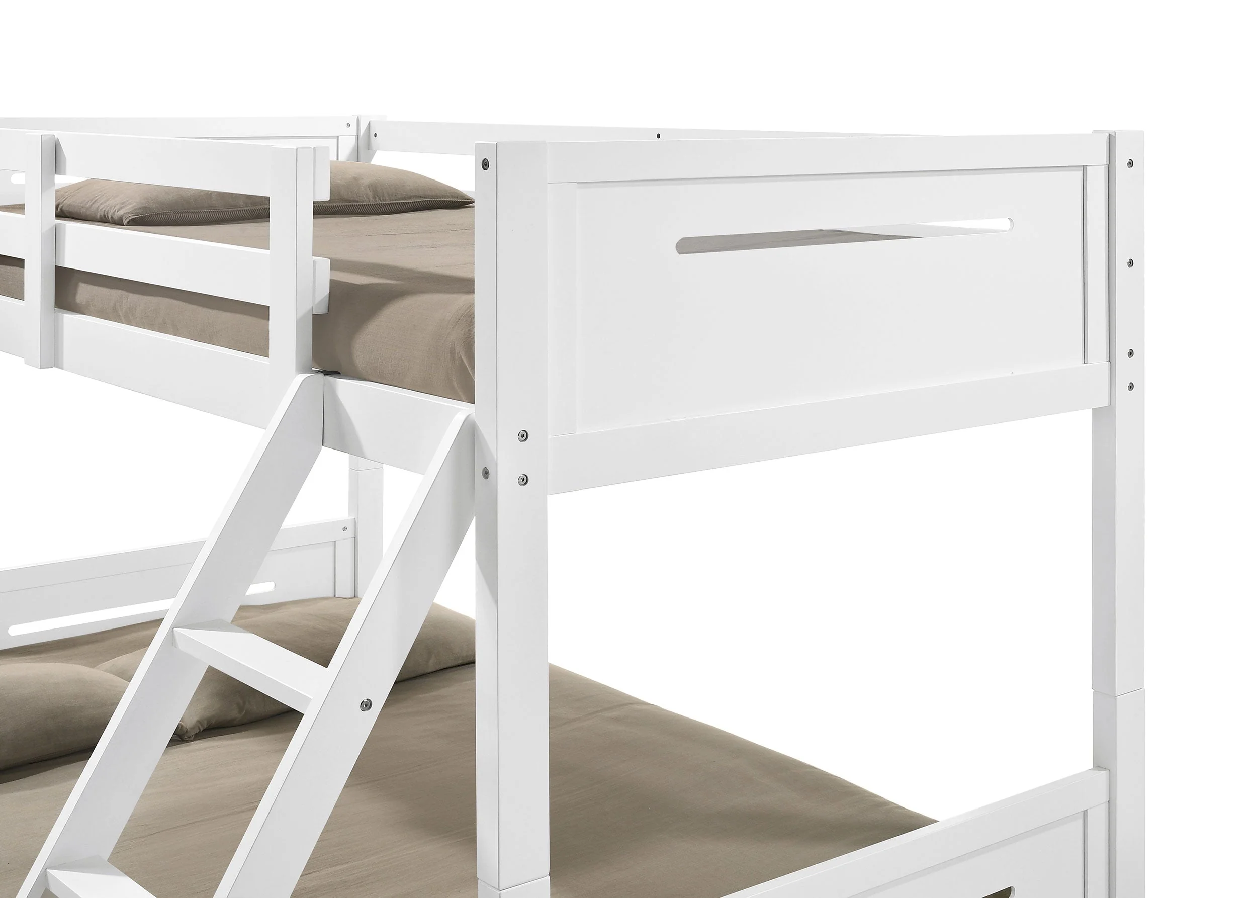 Littleton Wood Twin Over Twin Bunk Bed Espresso - Image 41
