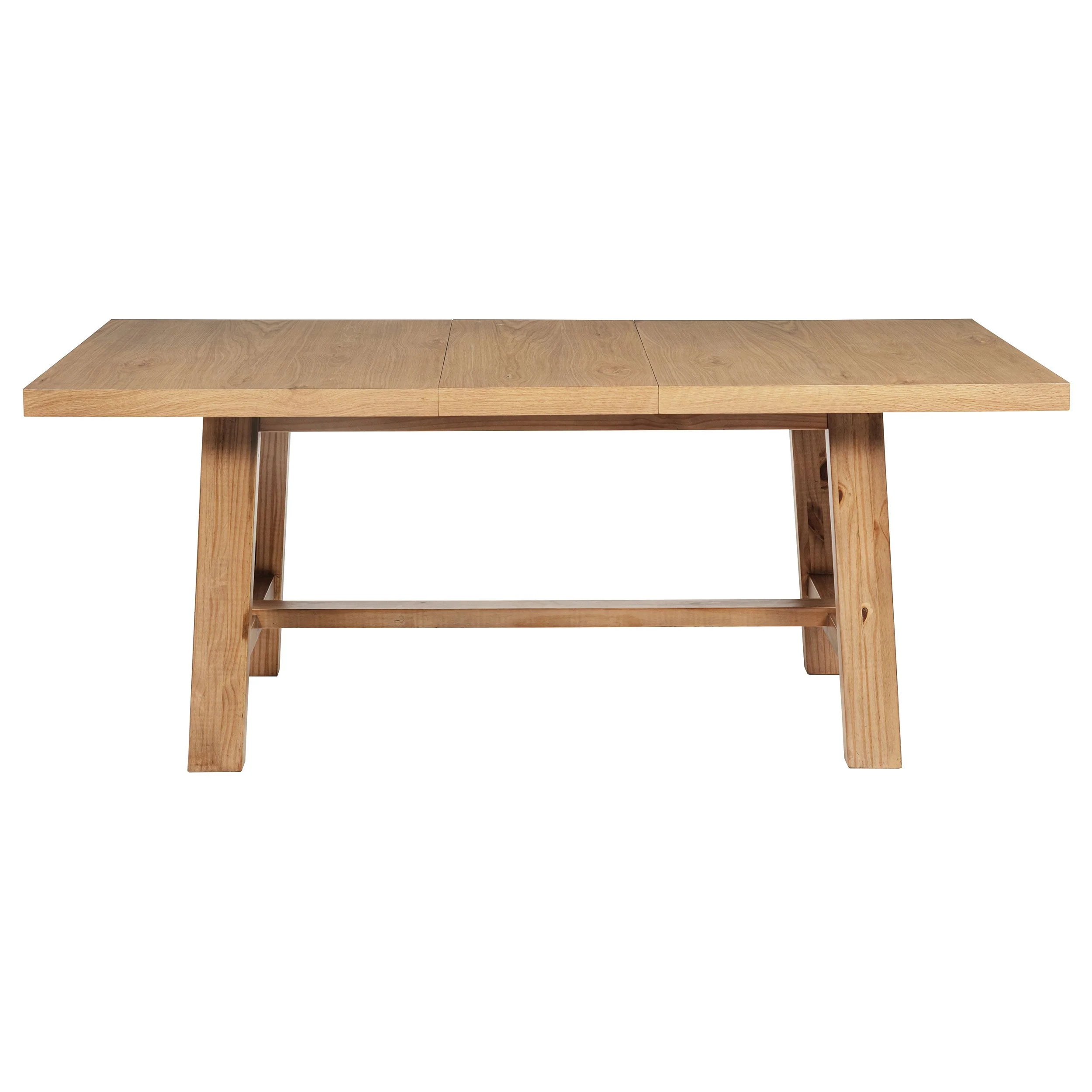 Middleton 76-inch Extension Leaf Dining Table Natural Brown - Image 6
