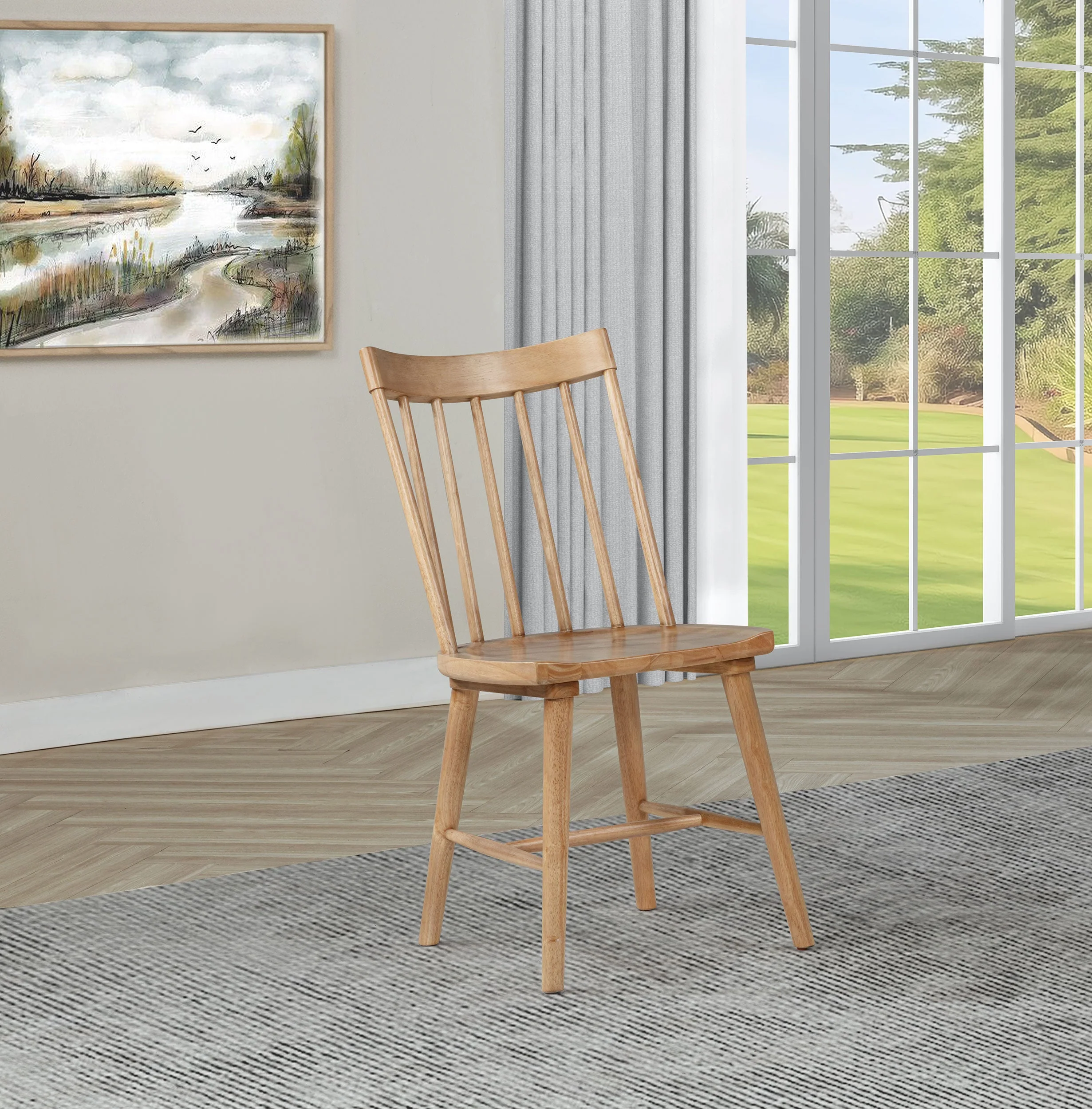 Middleton Solid Wood Dining Side Chair (Set of 2) - Image 6