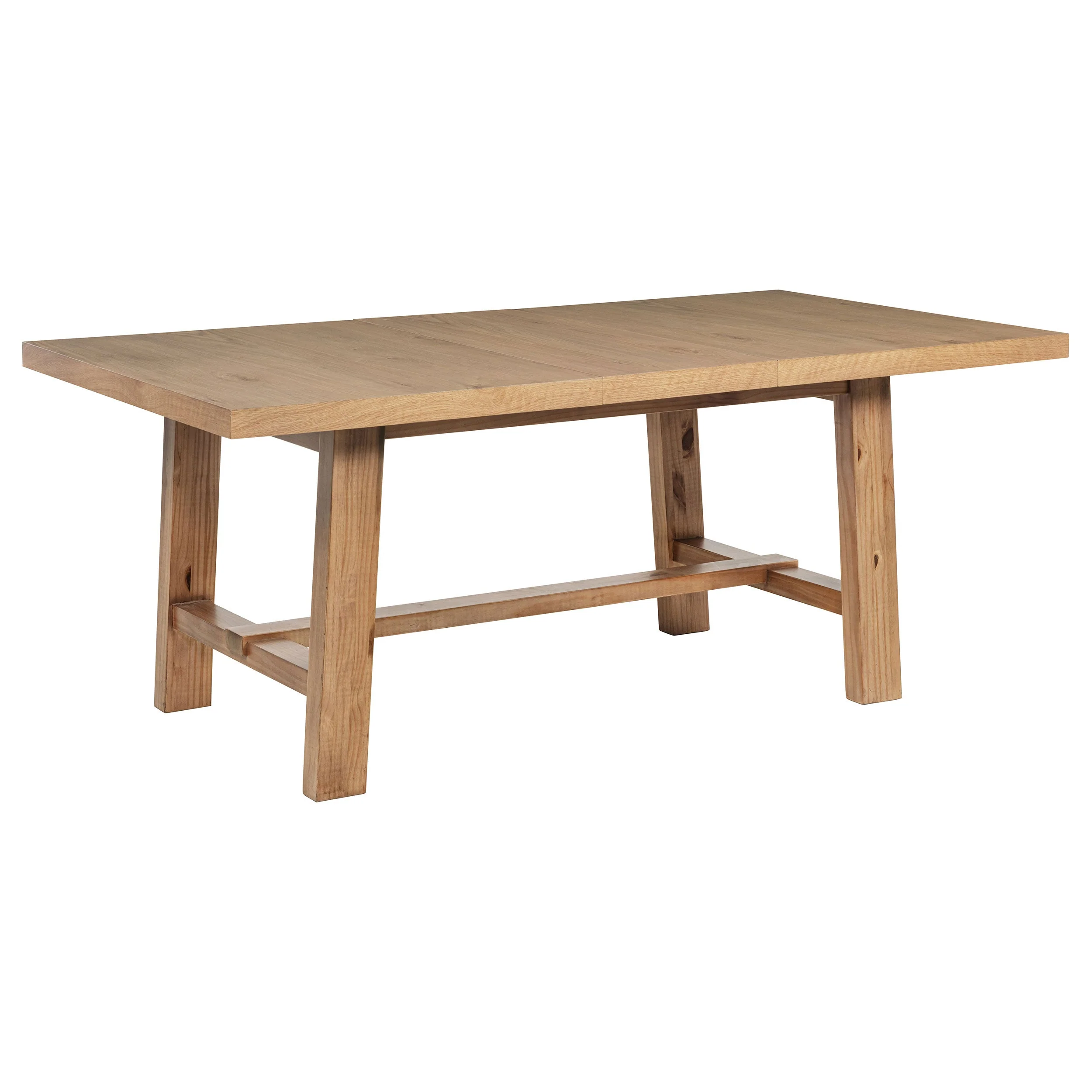 Middleton Extension Leaf Dining Set Natural Brown - Image 7