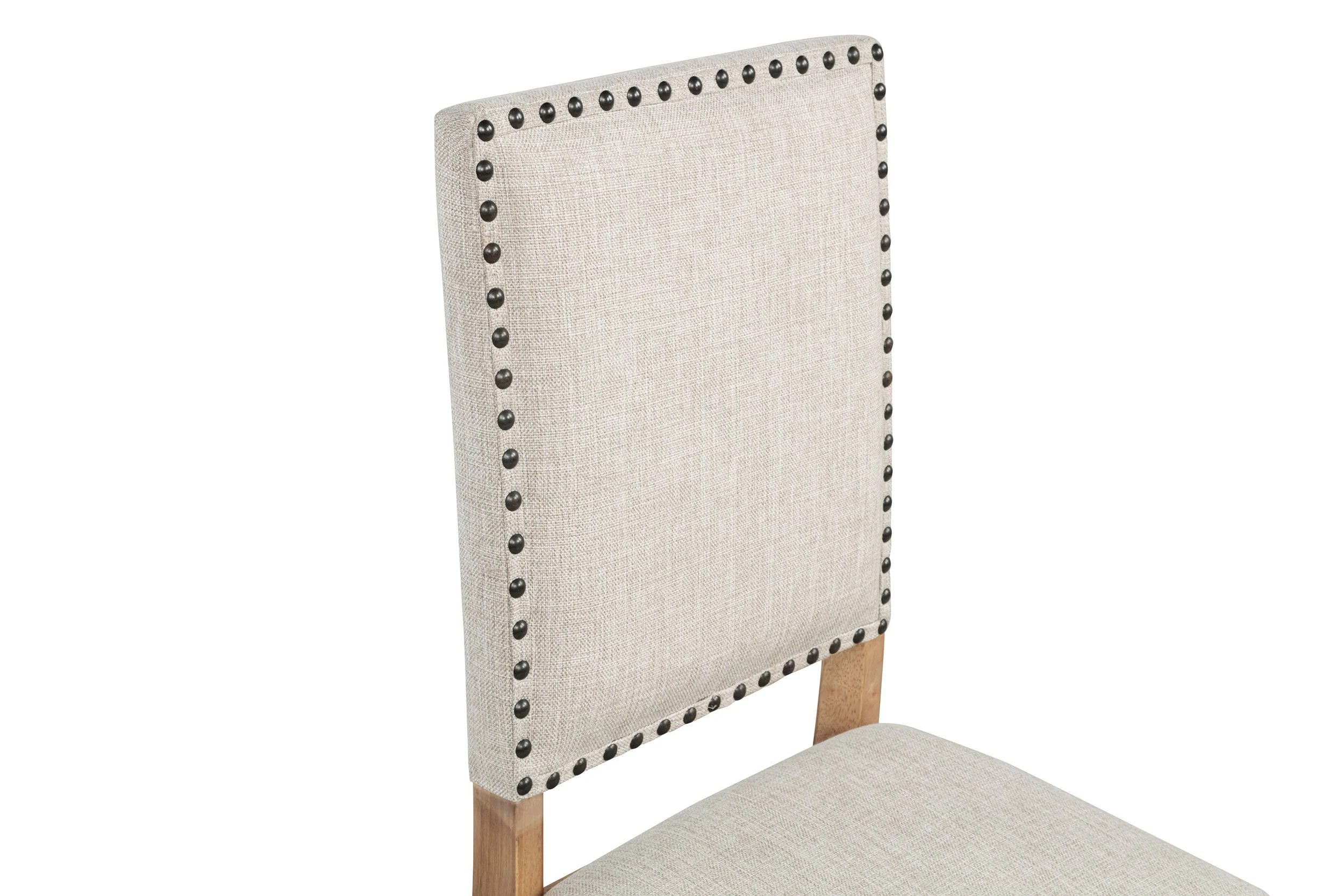 Middleton Upholstered Dining Side Chair Beige (Set of 2) - Image 12