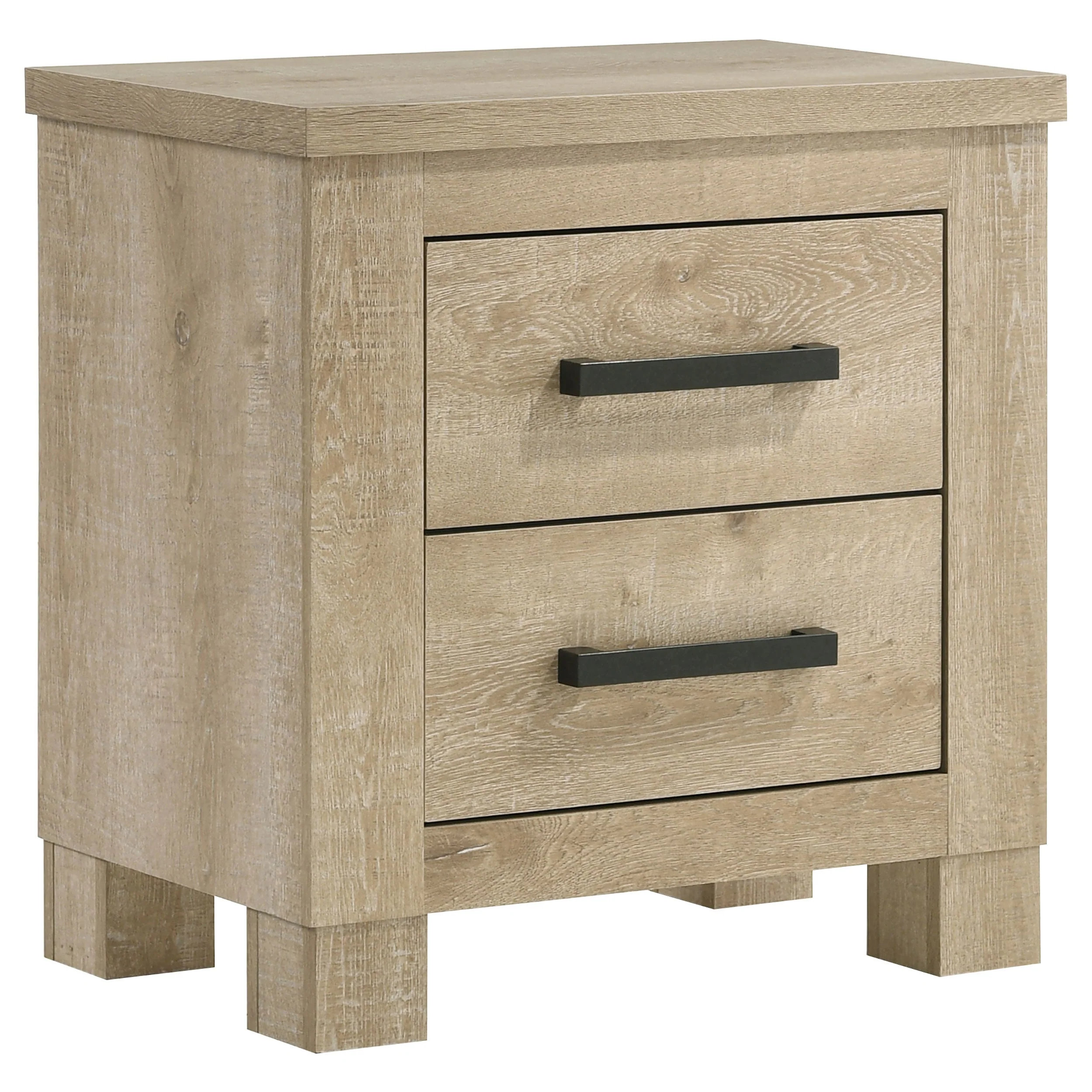 Oakglen Bedroom Set Weathered Oak - Image 36