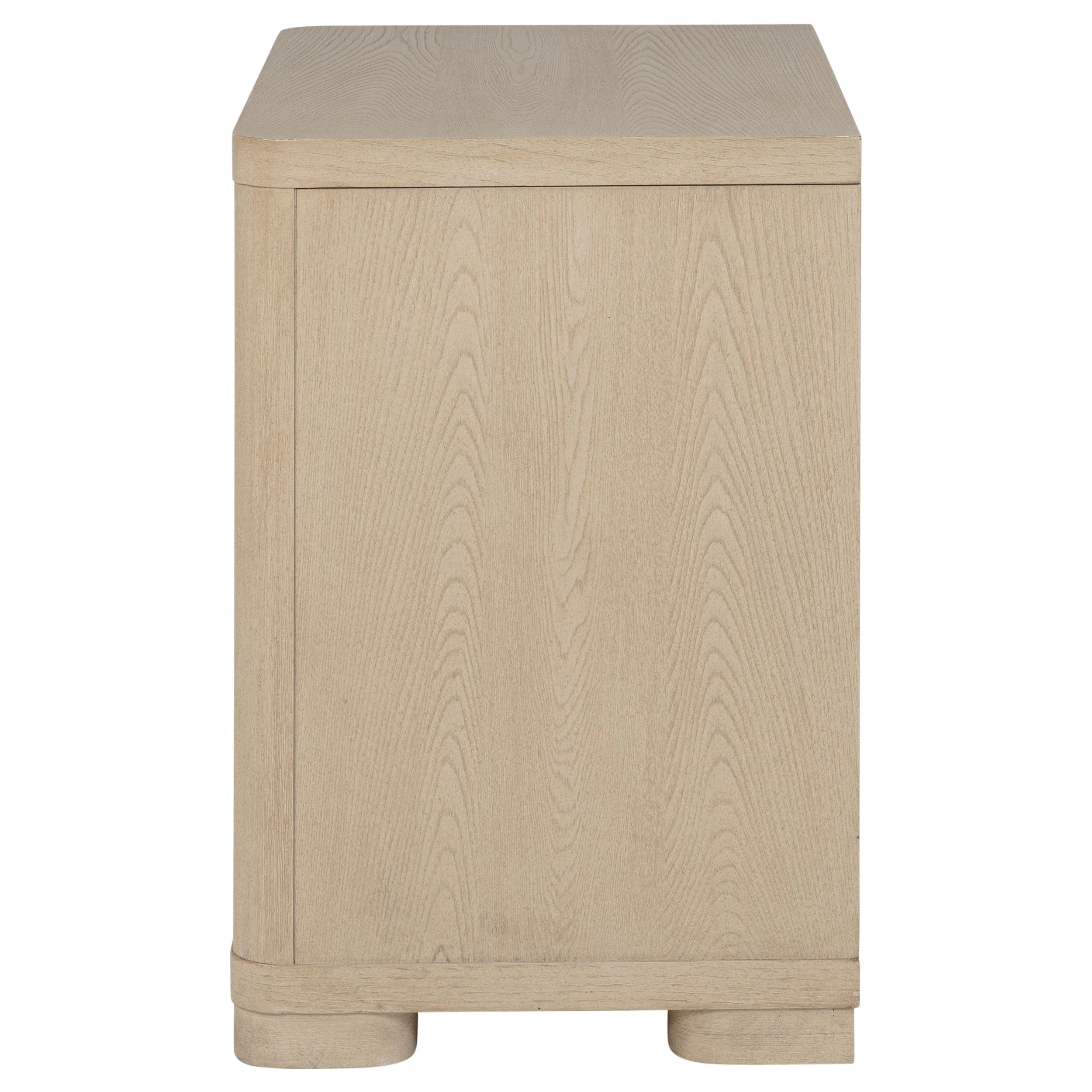 Ladera 2-drawer Nightstand Bedside Table Light Elm - Image 6