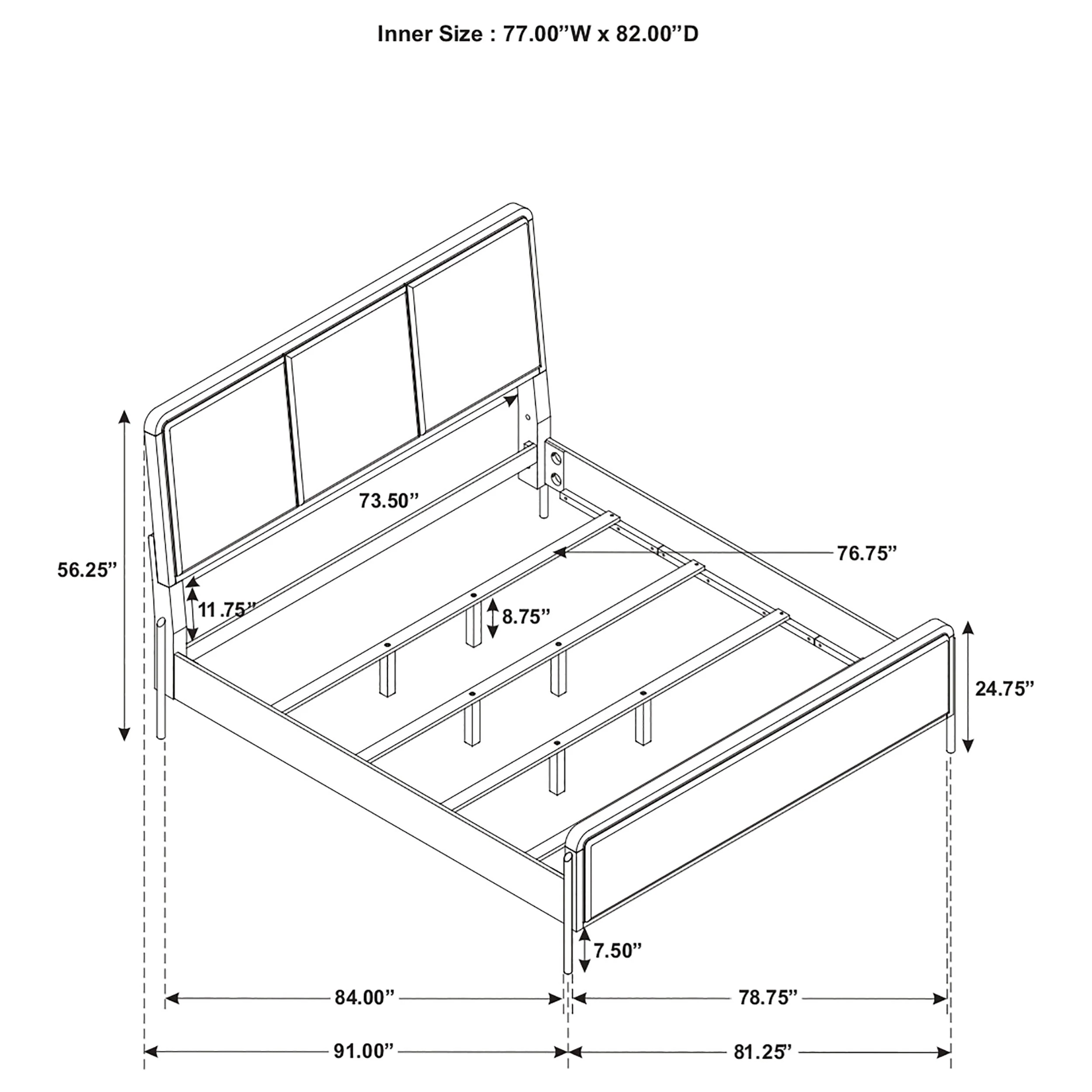 Arini 56-inch Panel Bed - Image 59