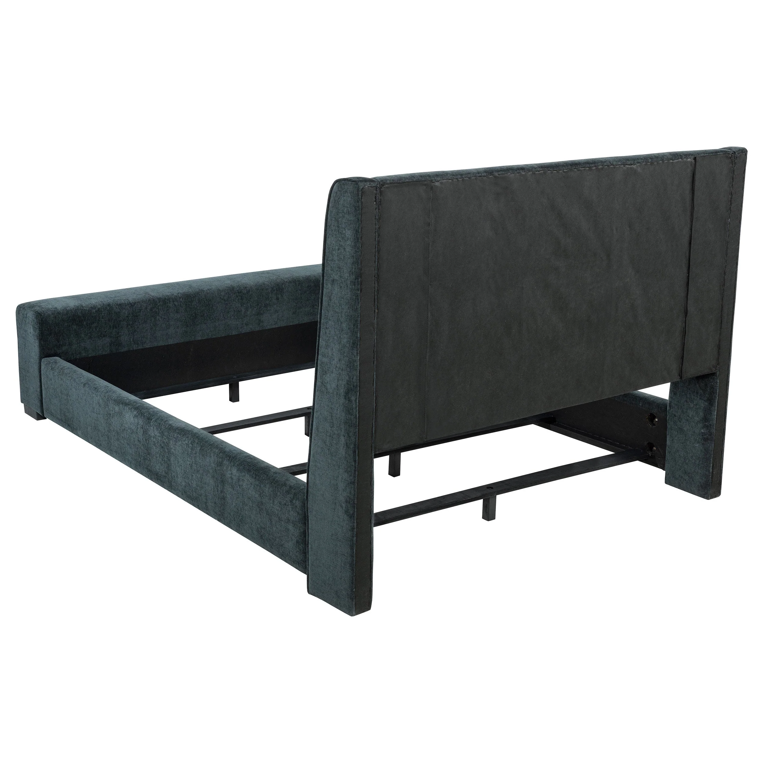 Preston Upholstered Audio Flame Visualizer Bed Dark - Image 16